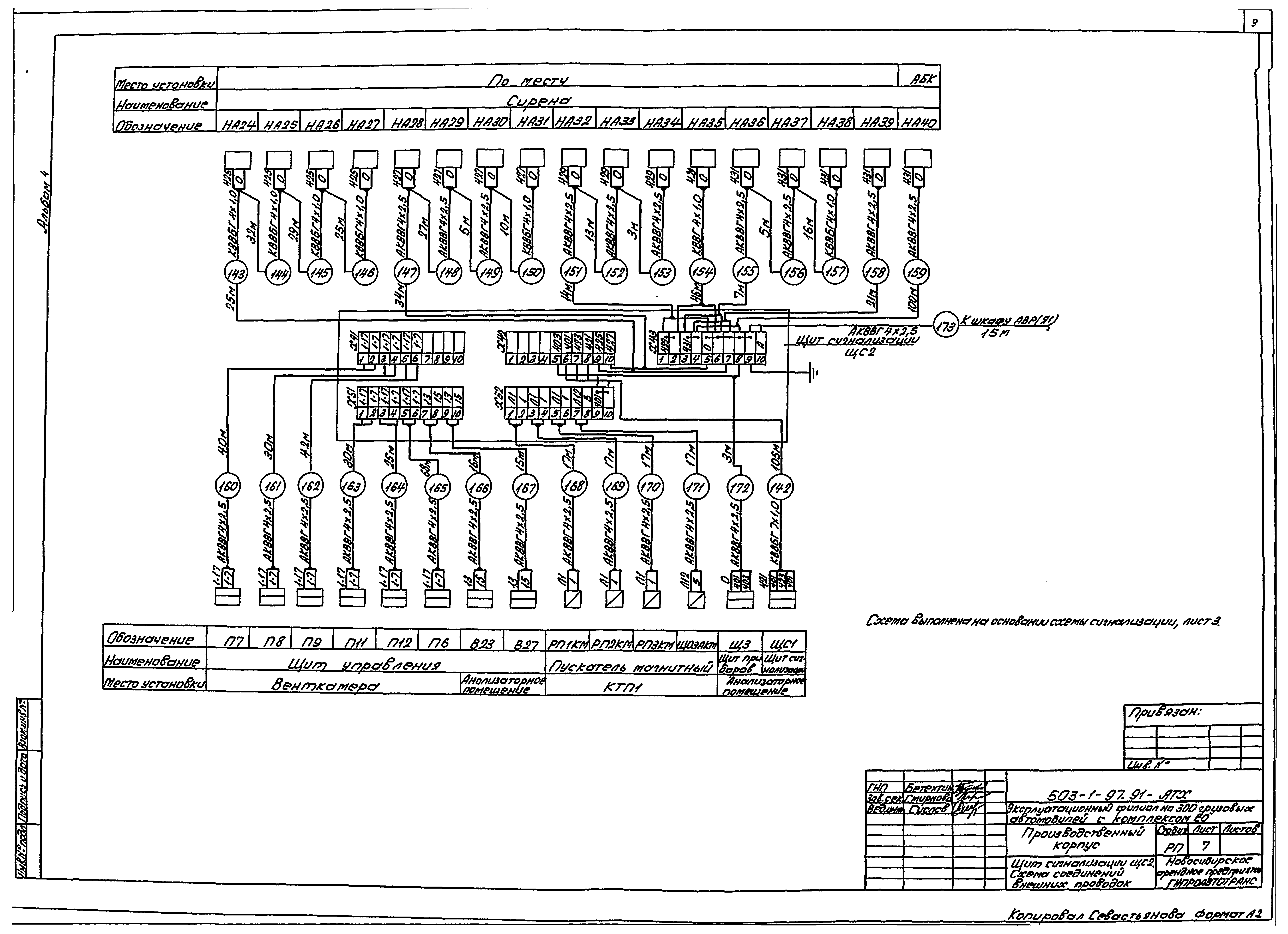 Типовой проект 503-1-97.91