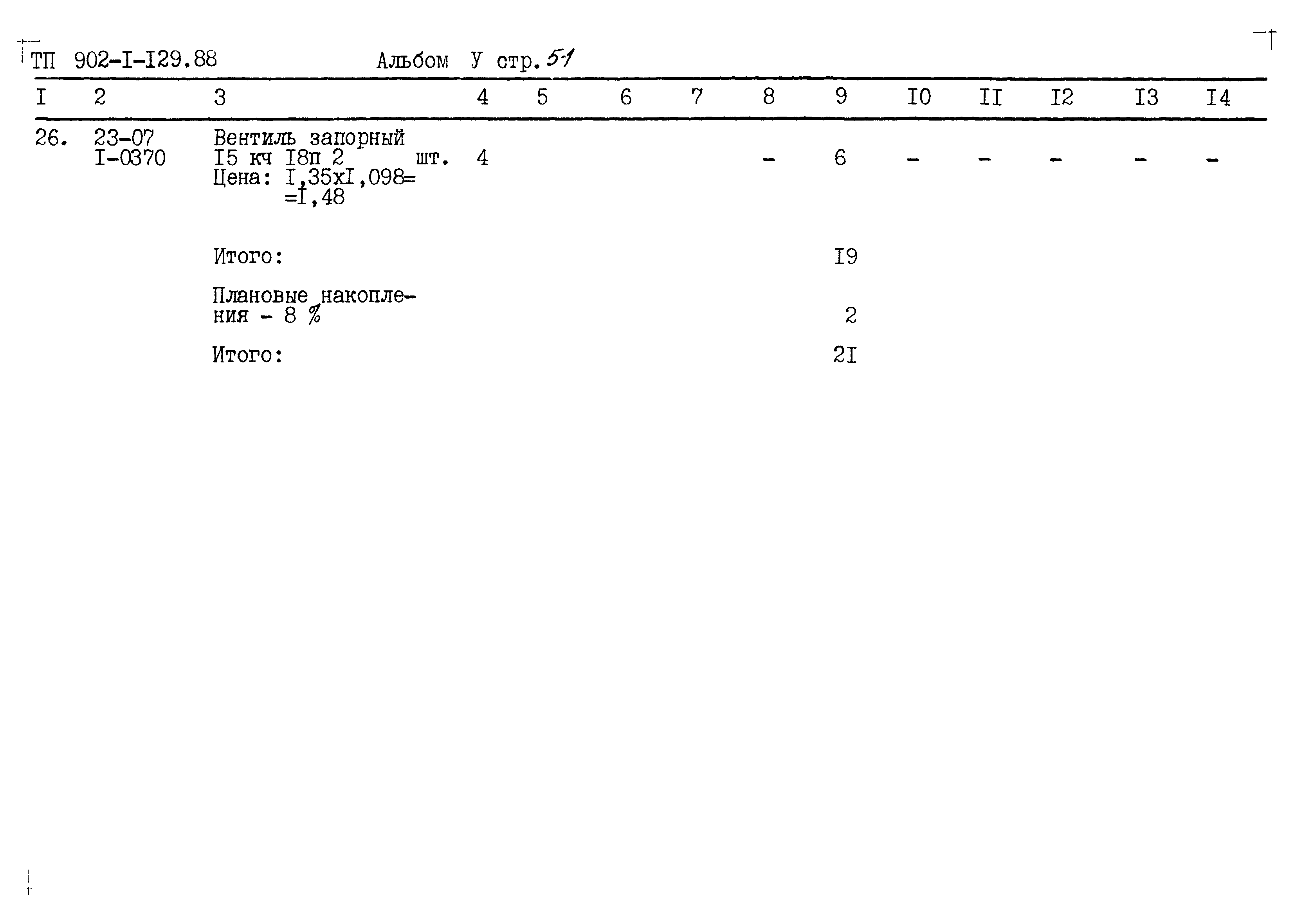 Типовой проект 902-1-129.88
