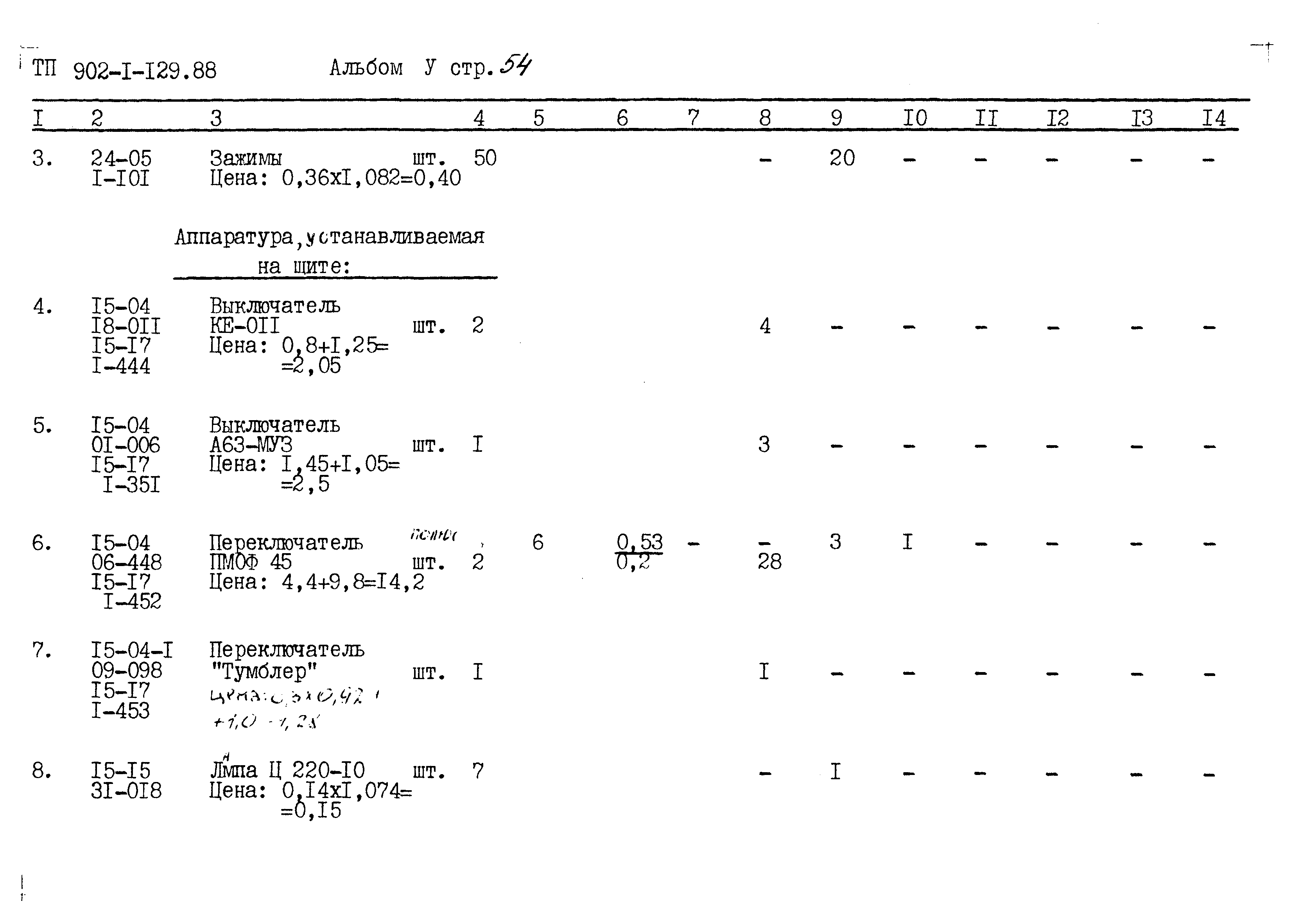 Типовой проект 902-1-129.88