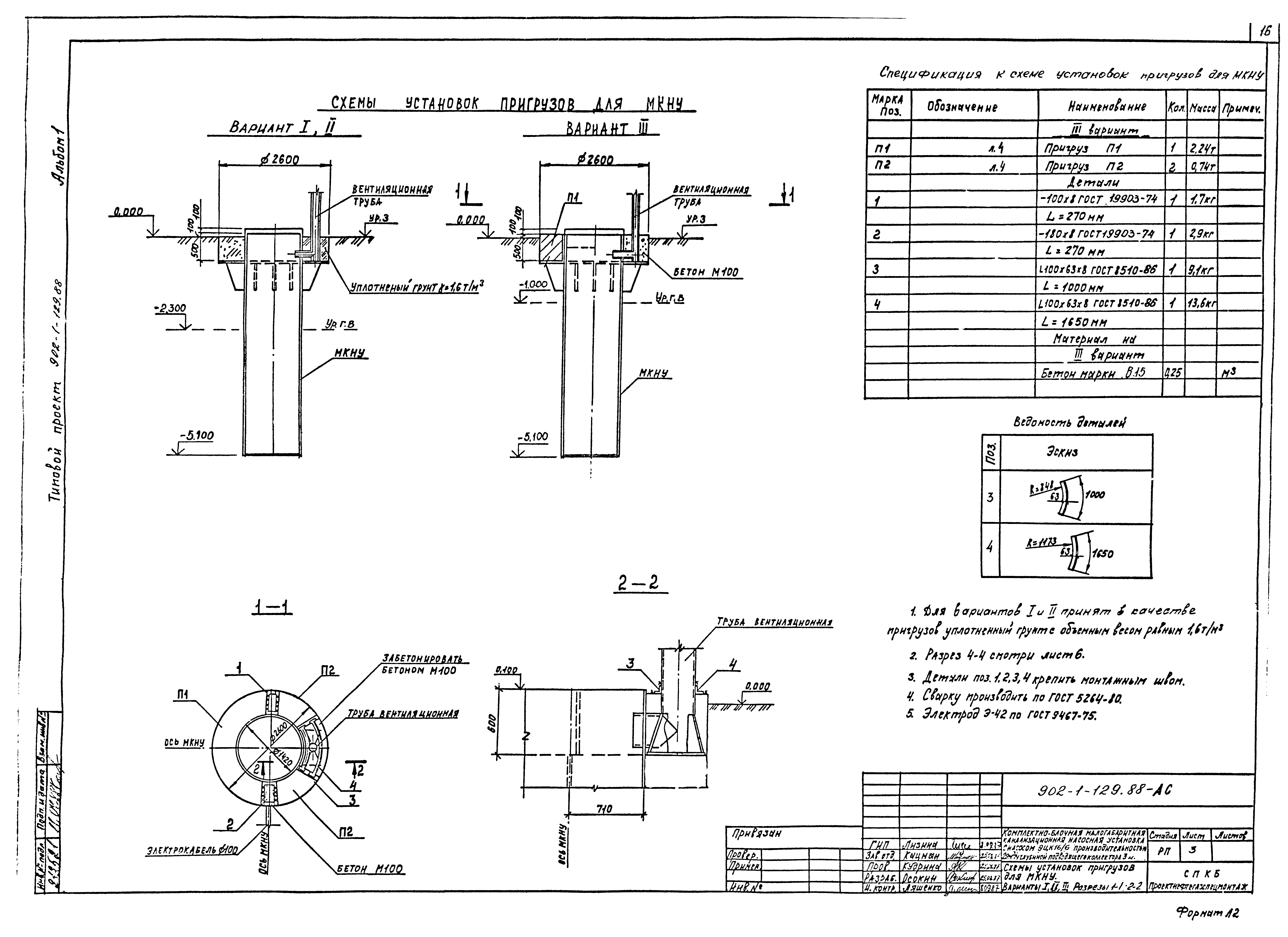 Типовой проект 902-1-129.88