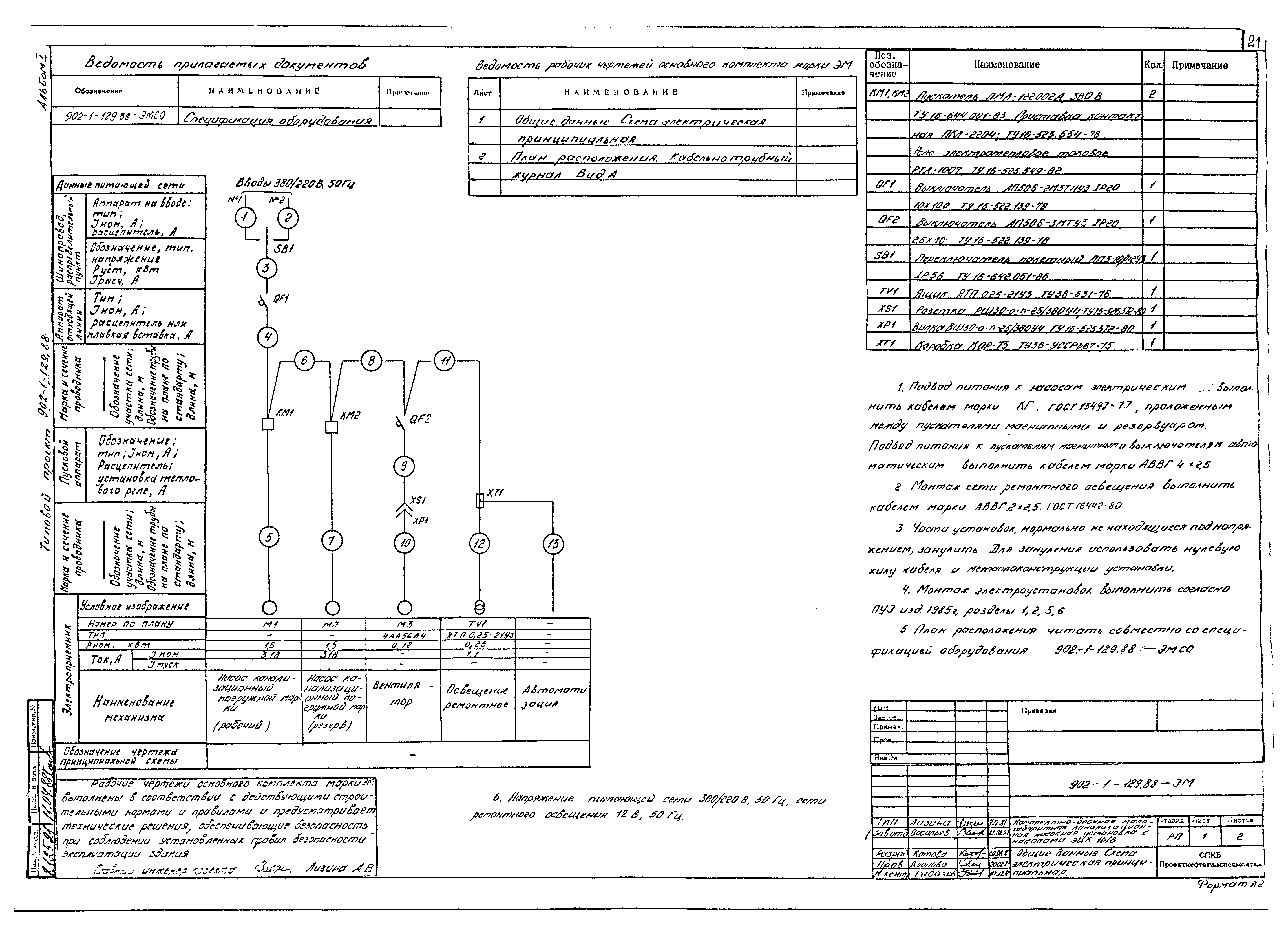 Типовой проект 902-1-129.88