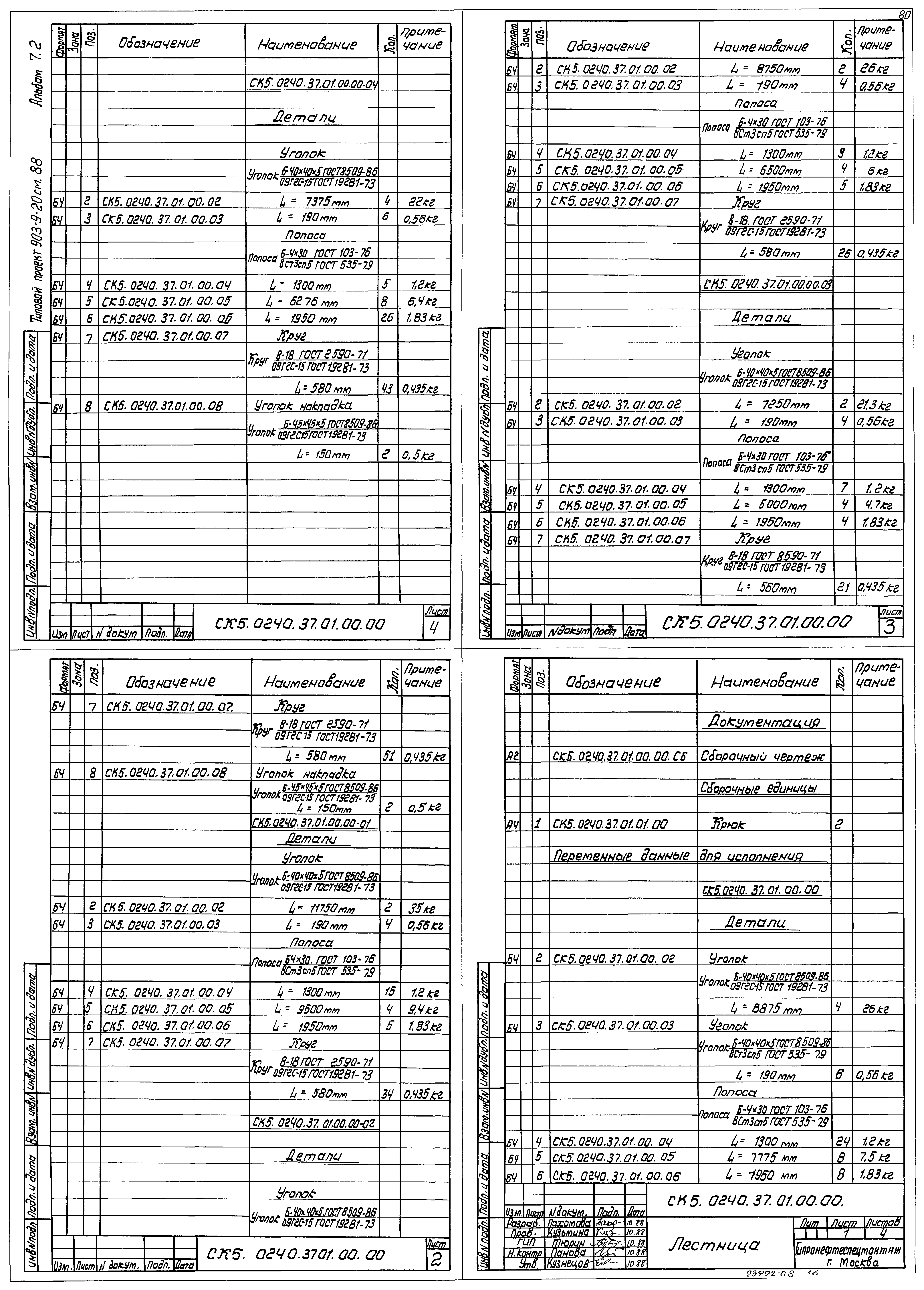 Типовой проект 903-9-21см.88