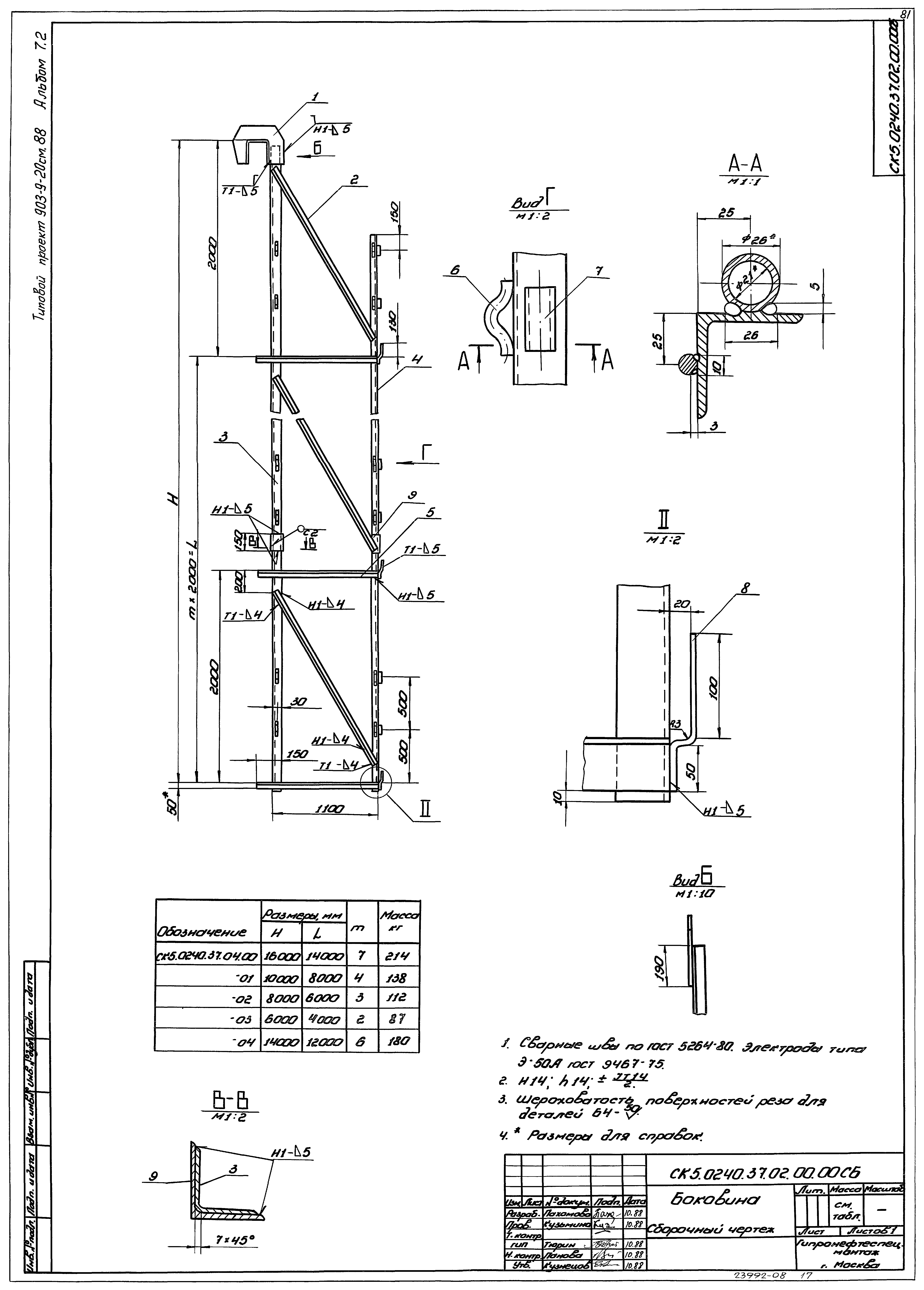 Типовой проект 903-9-21см.88