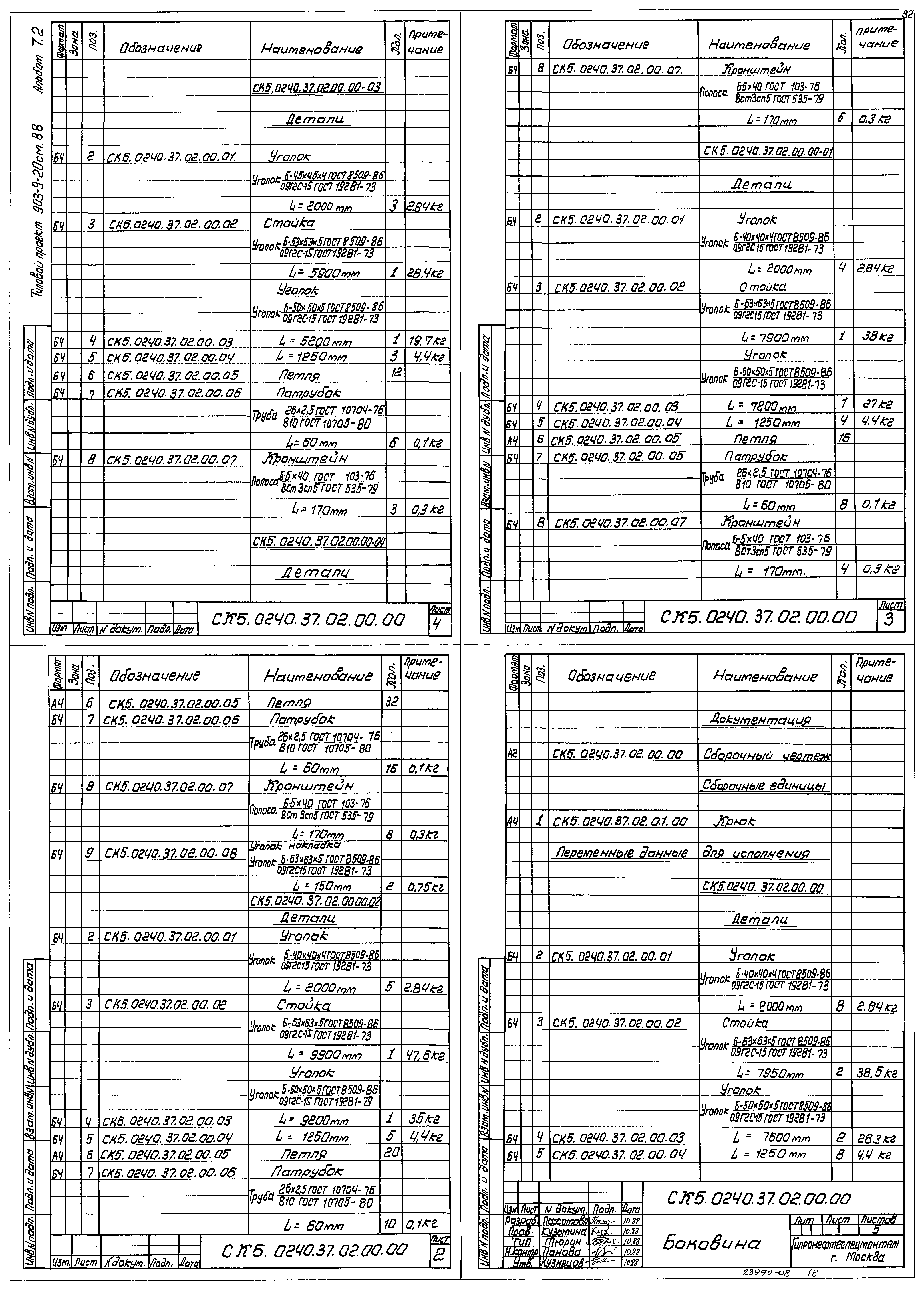 Типовой проект 903-9-21см.88