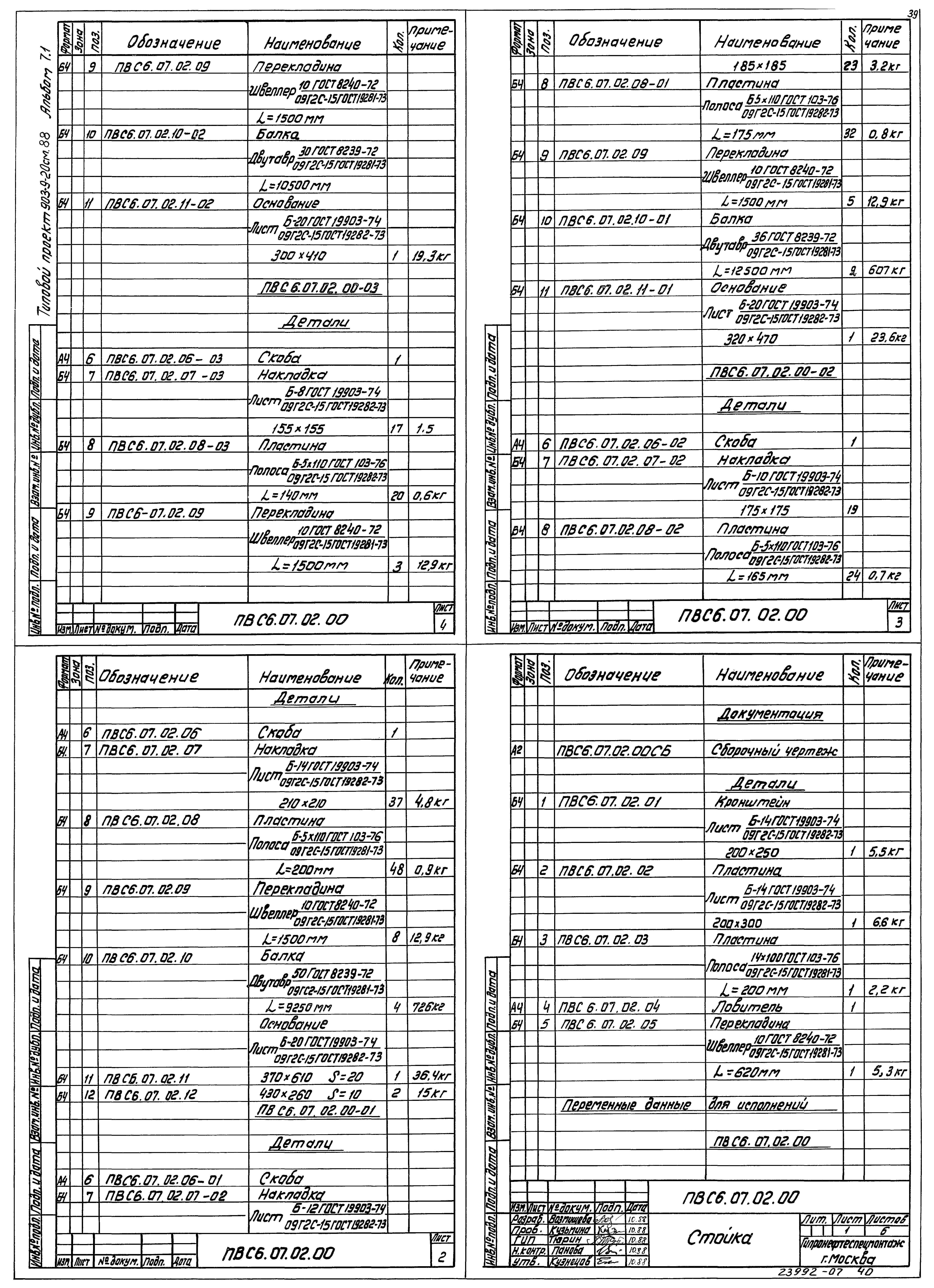 Типовой проект 903-9-21см.88