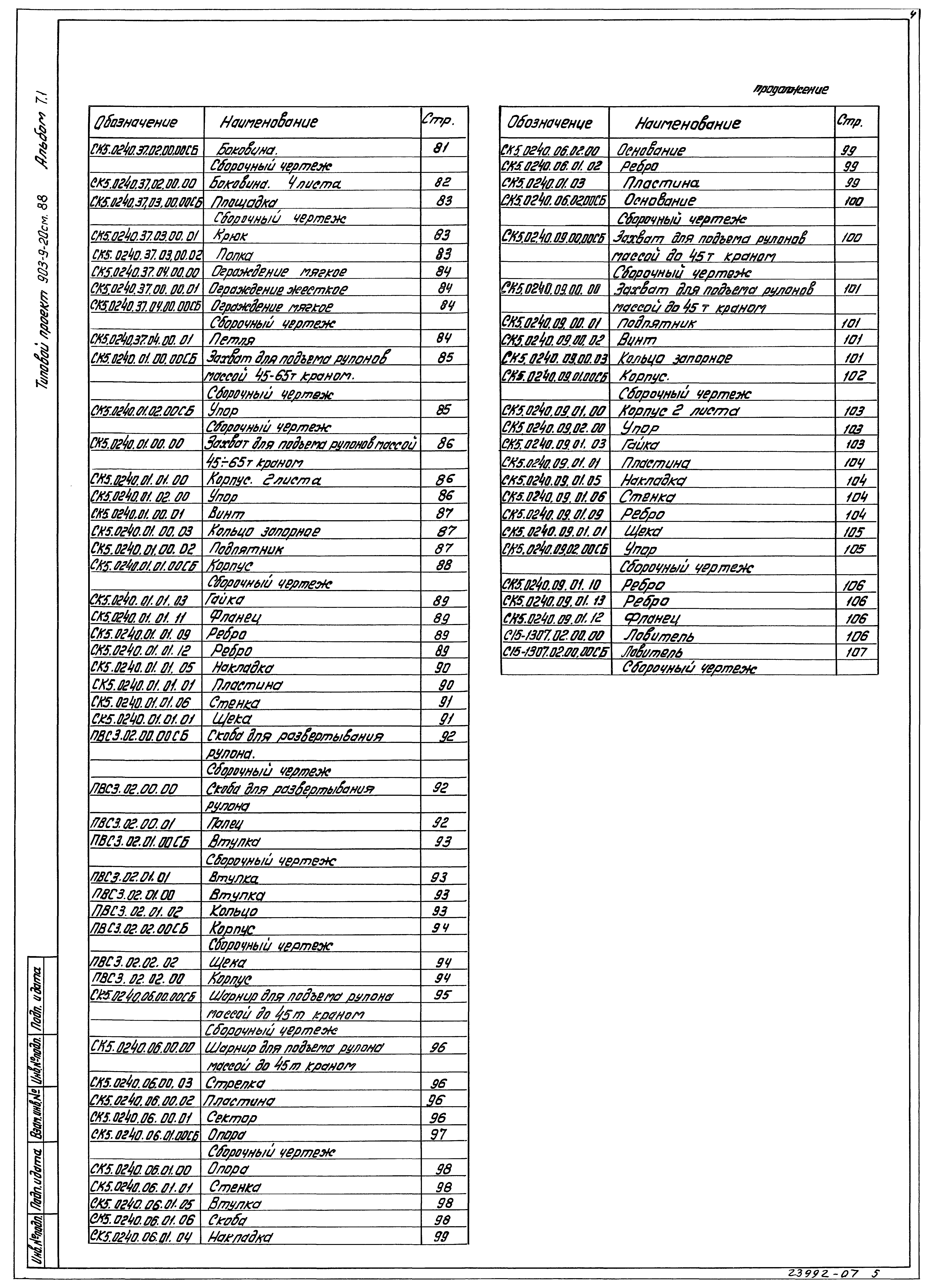 Типовой проект 903-9-21см.88