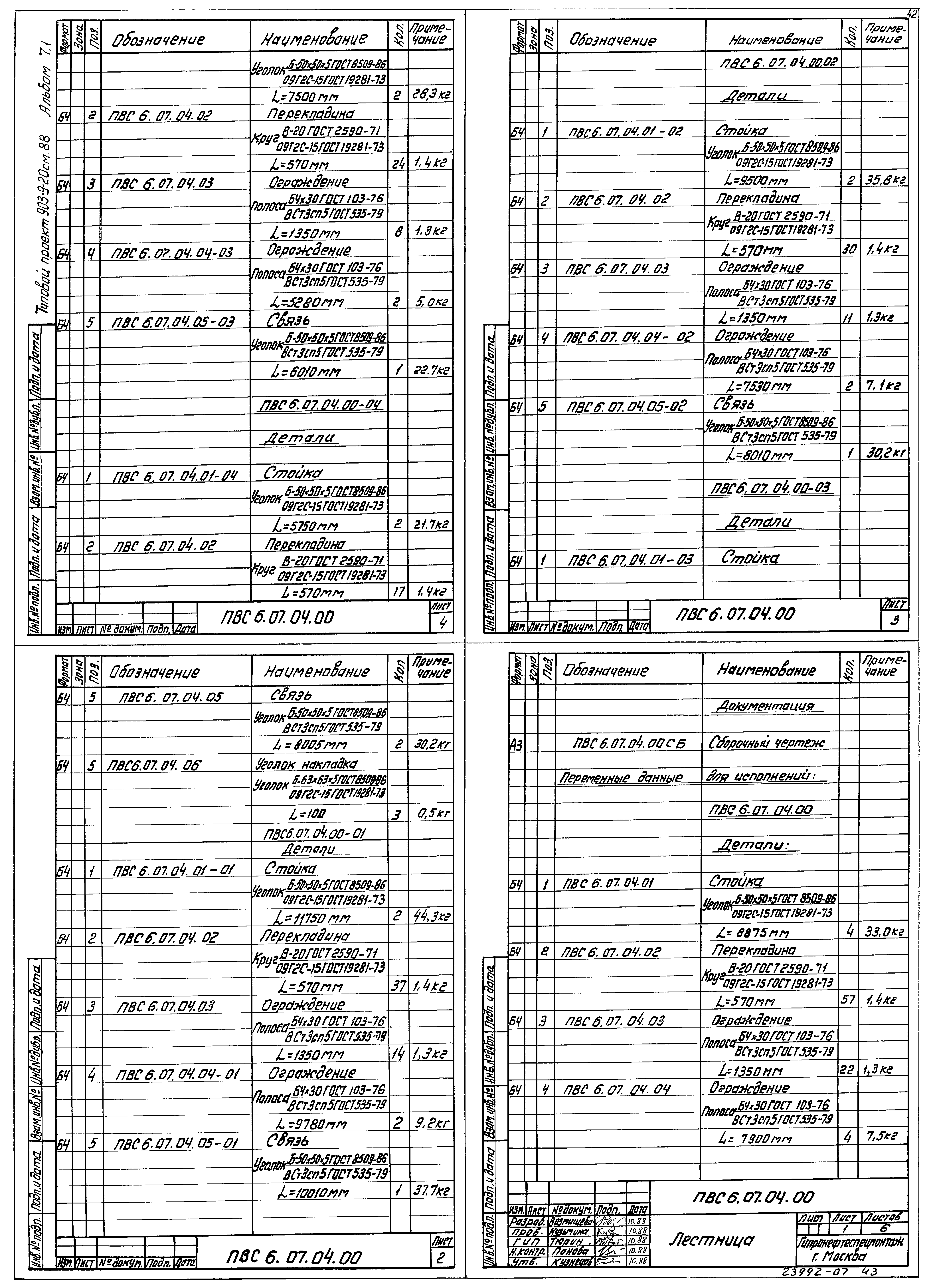 Типовой проект 903-9-21см.88