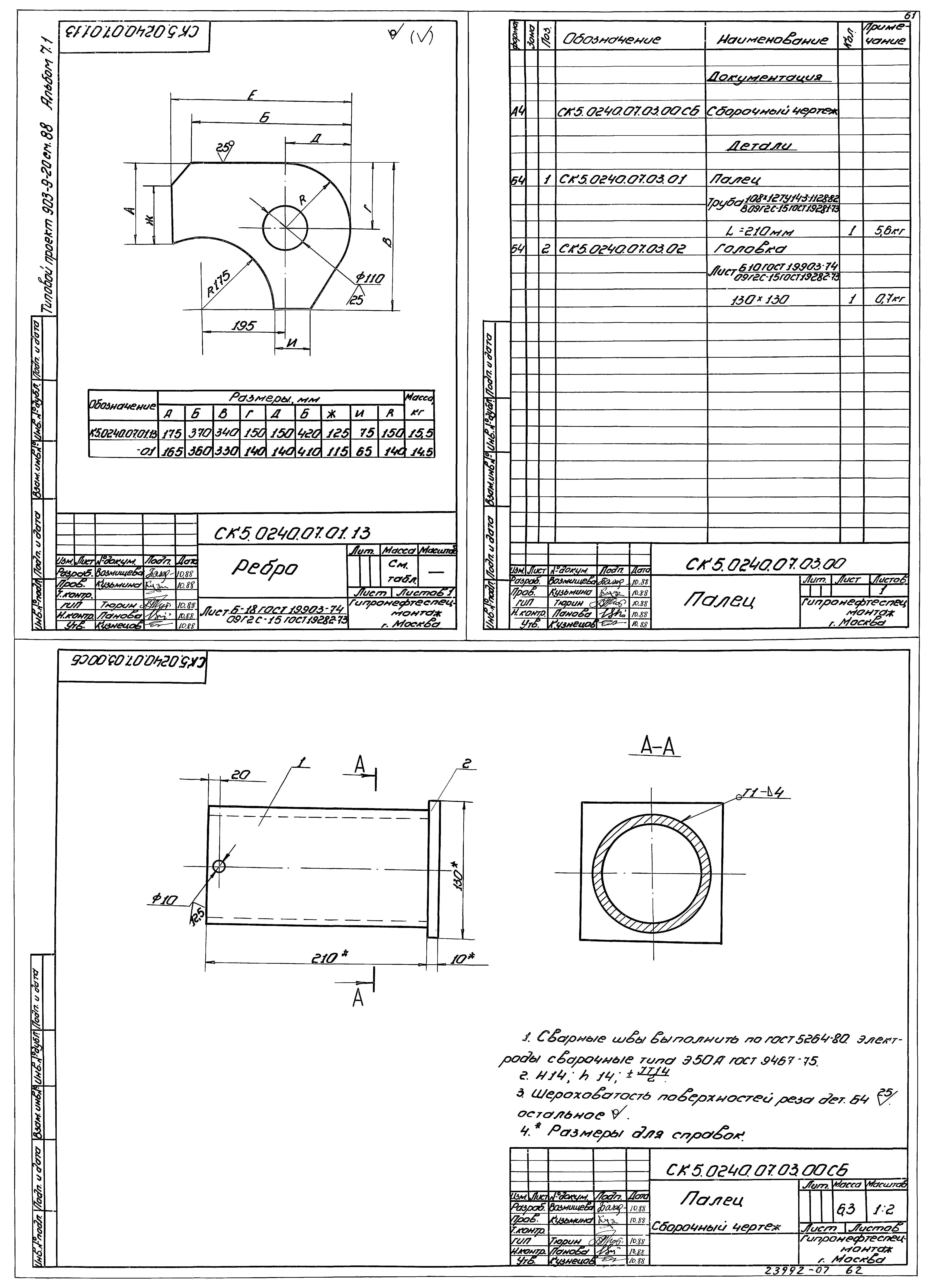 Типовой проект 903-9-21см.88
