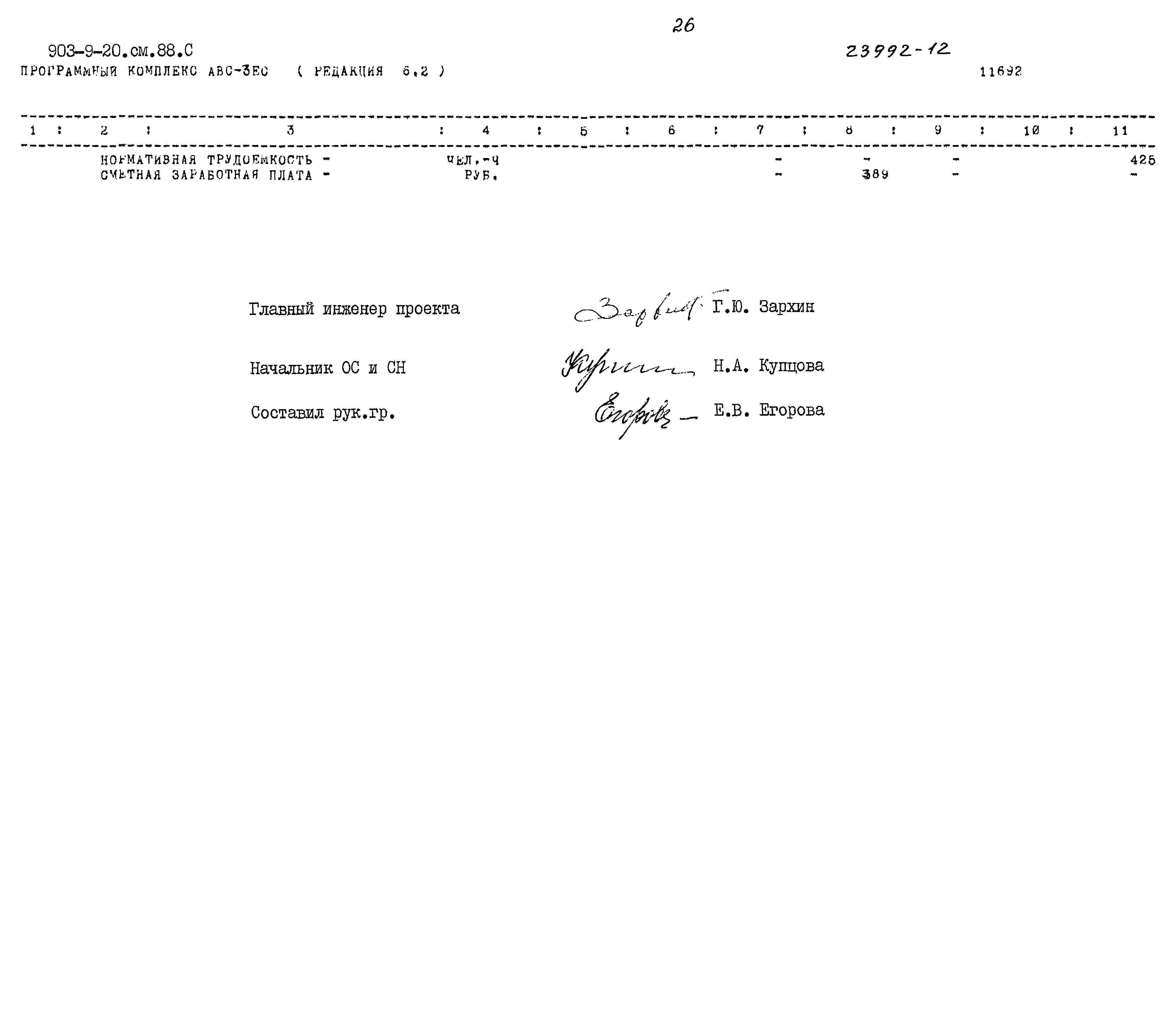 Типовой проект 903-9-20см.88