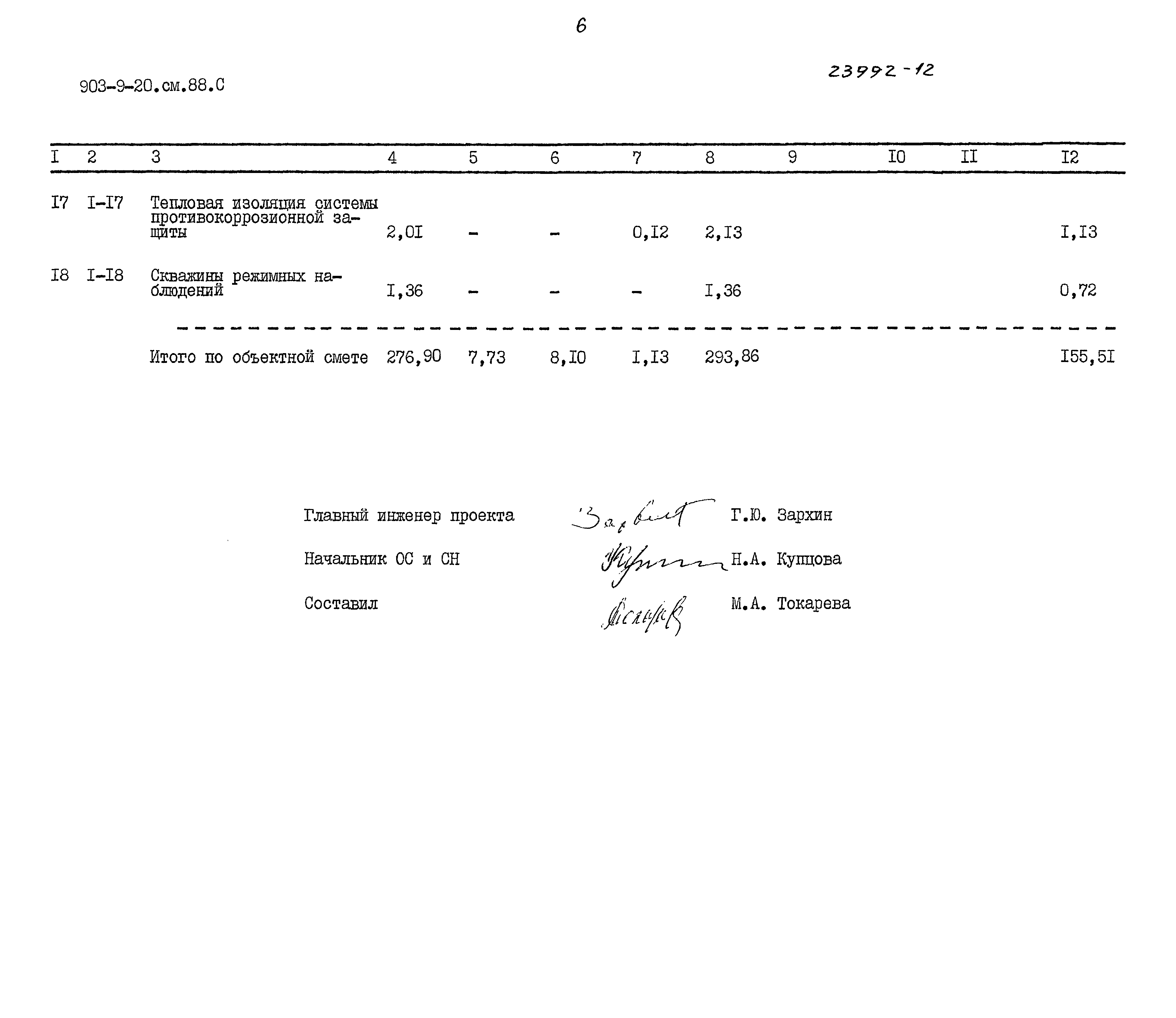 Типовой проект 903-9-20см.88
