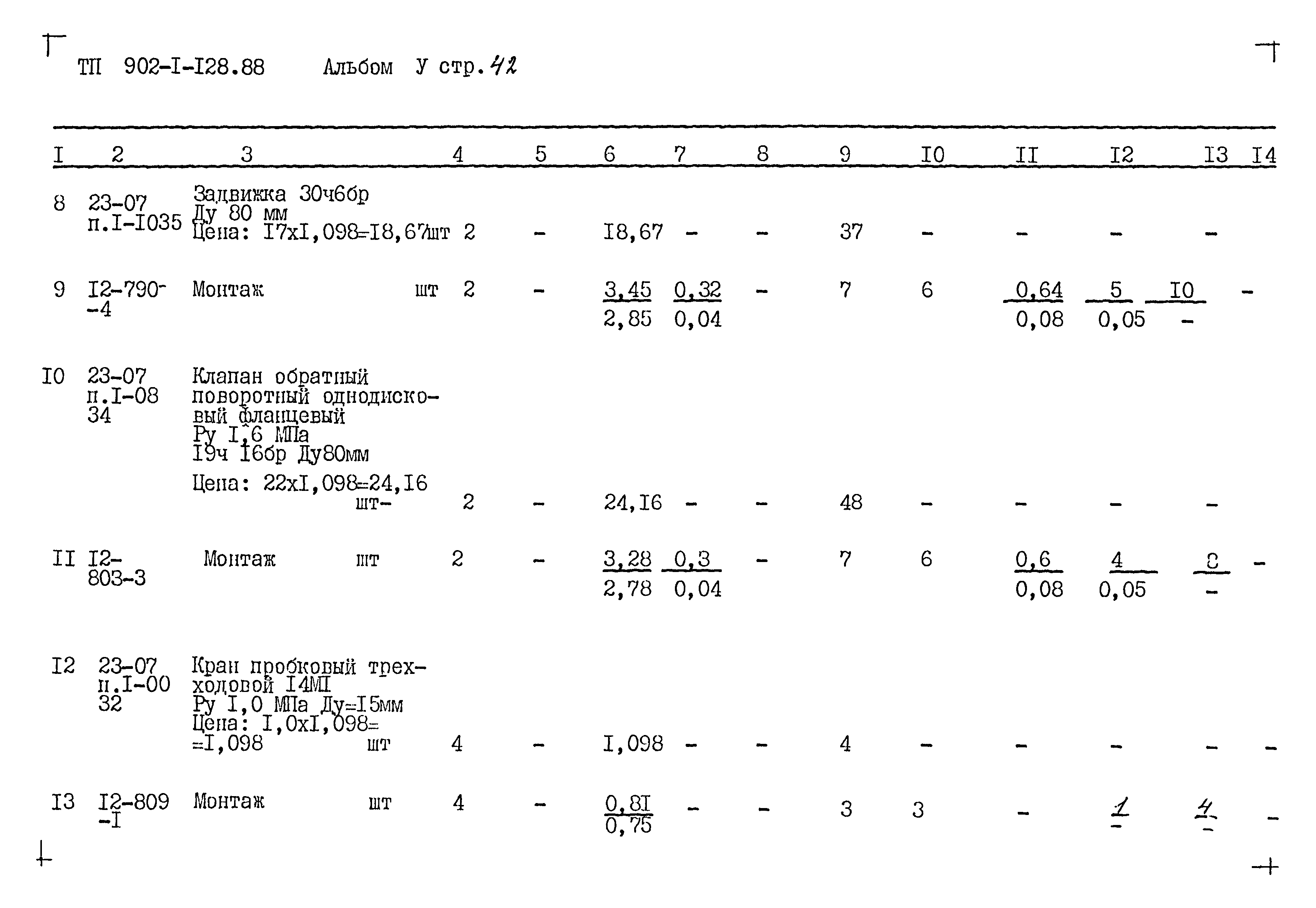 Типовой проект 902-1-128.88