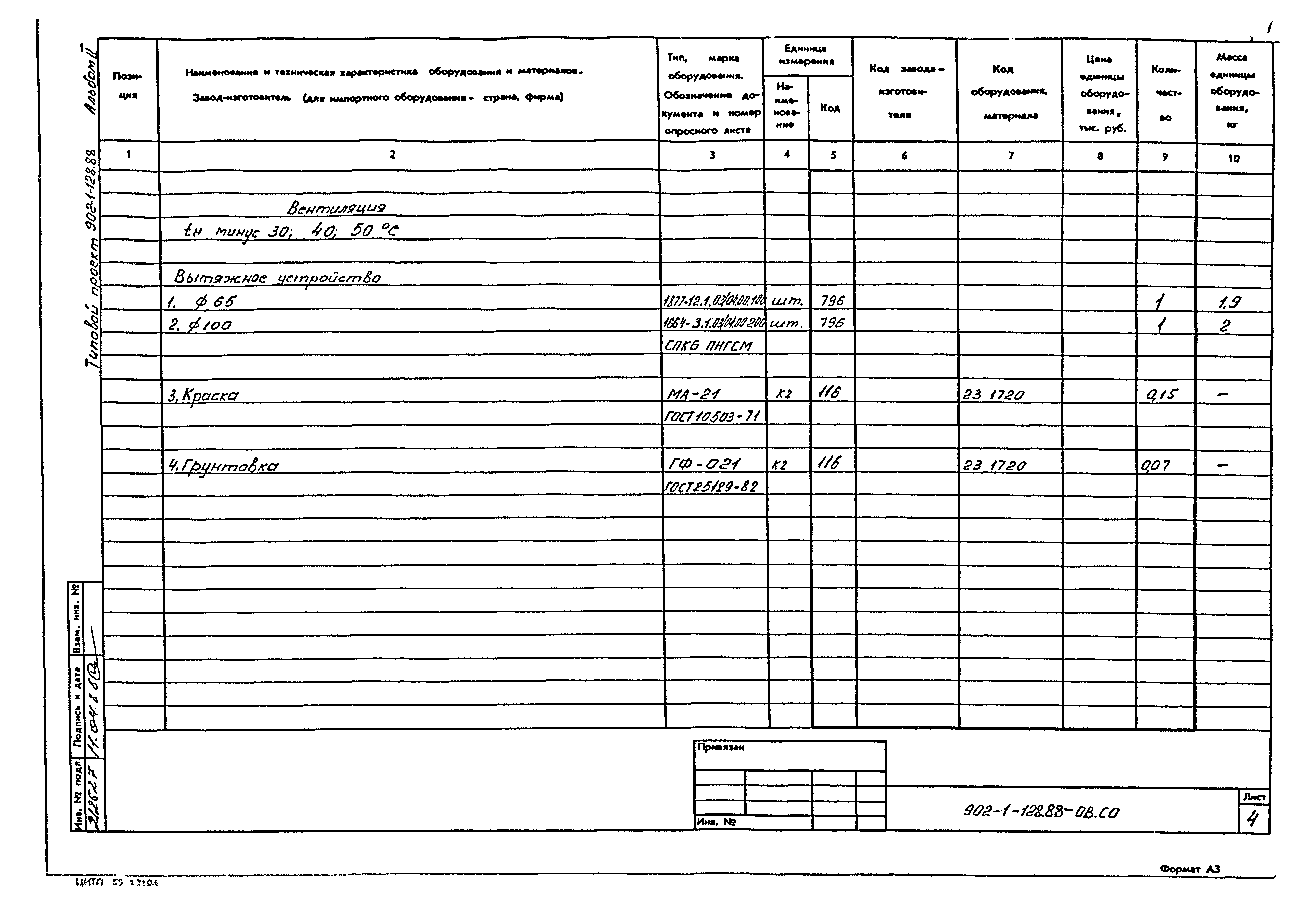Типовой проект 902-1-128.88