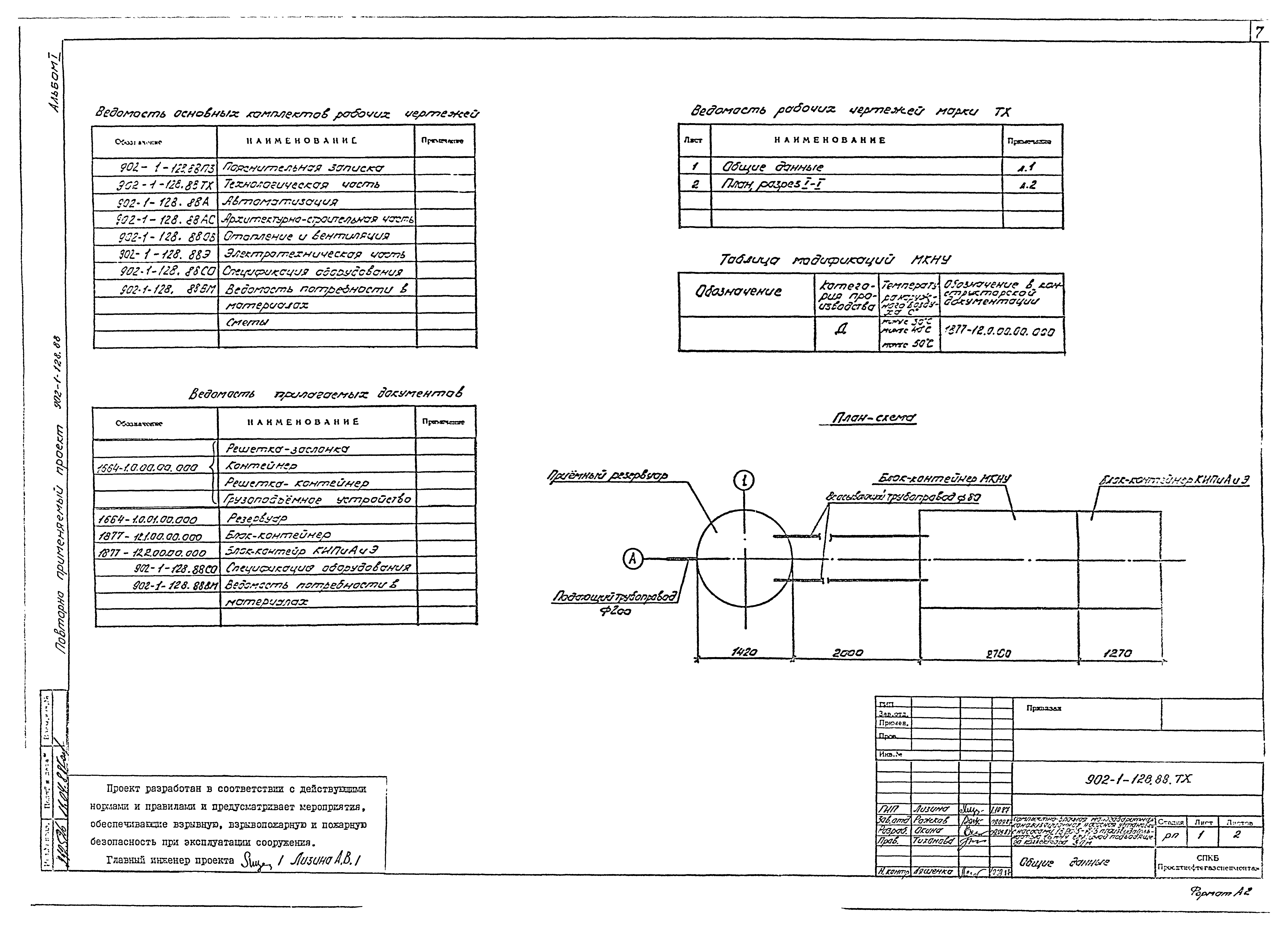 Типовой проект 902-1-128.88