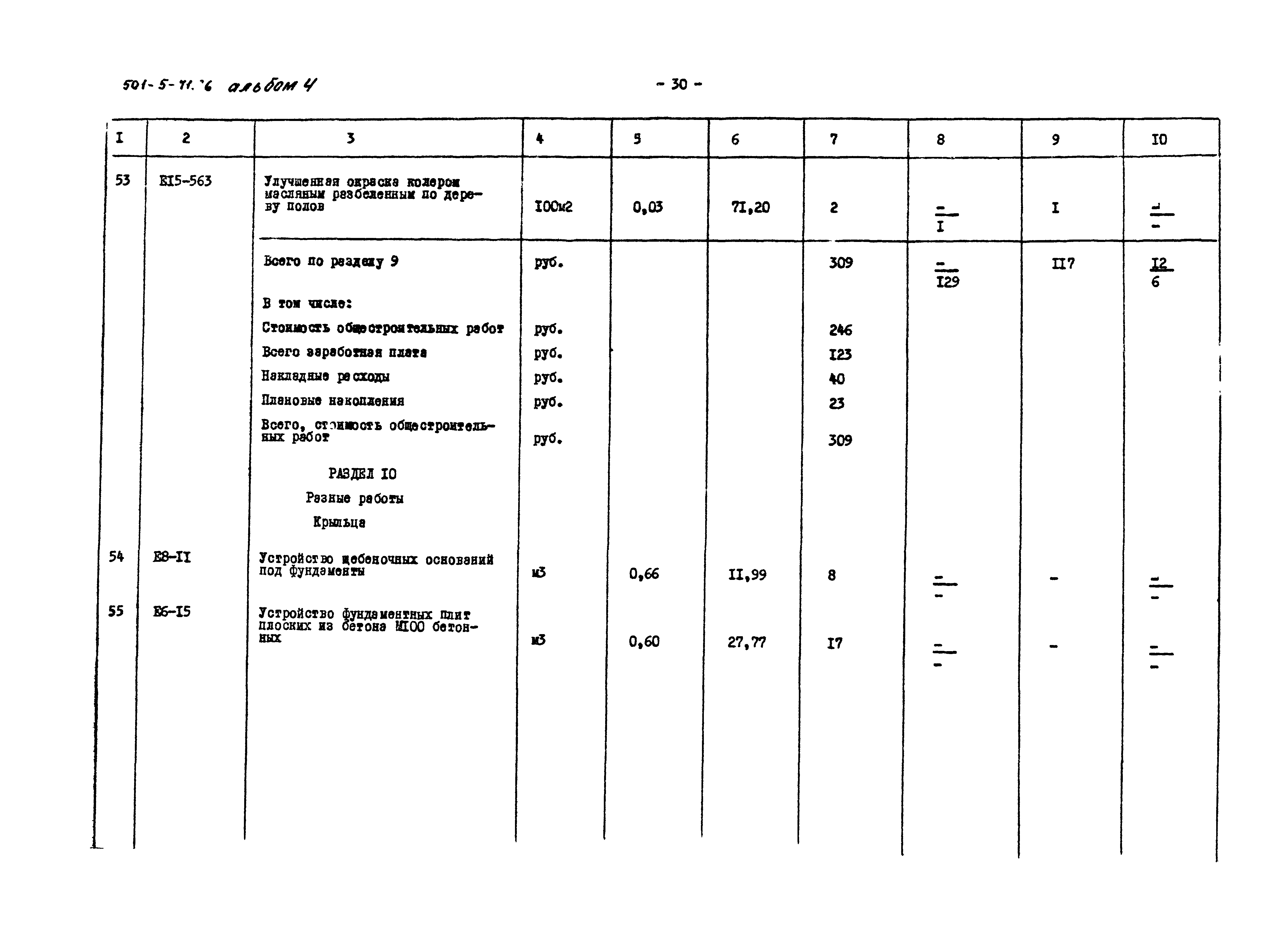 Типовой проект 501-5-71.86