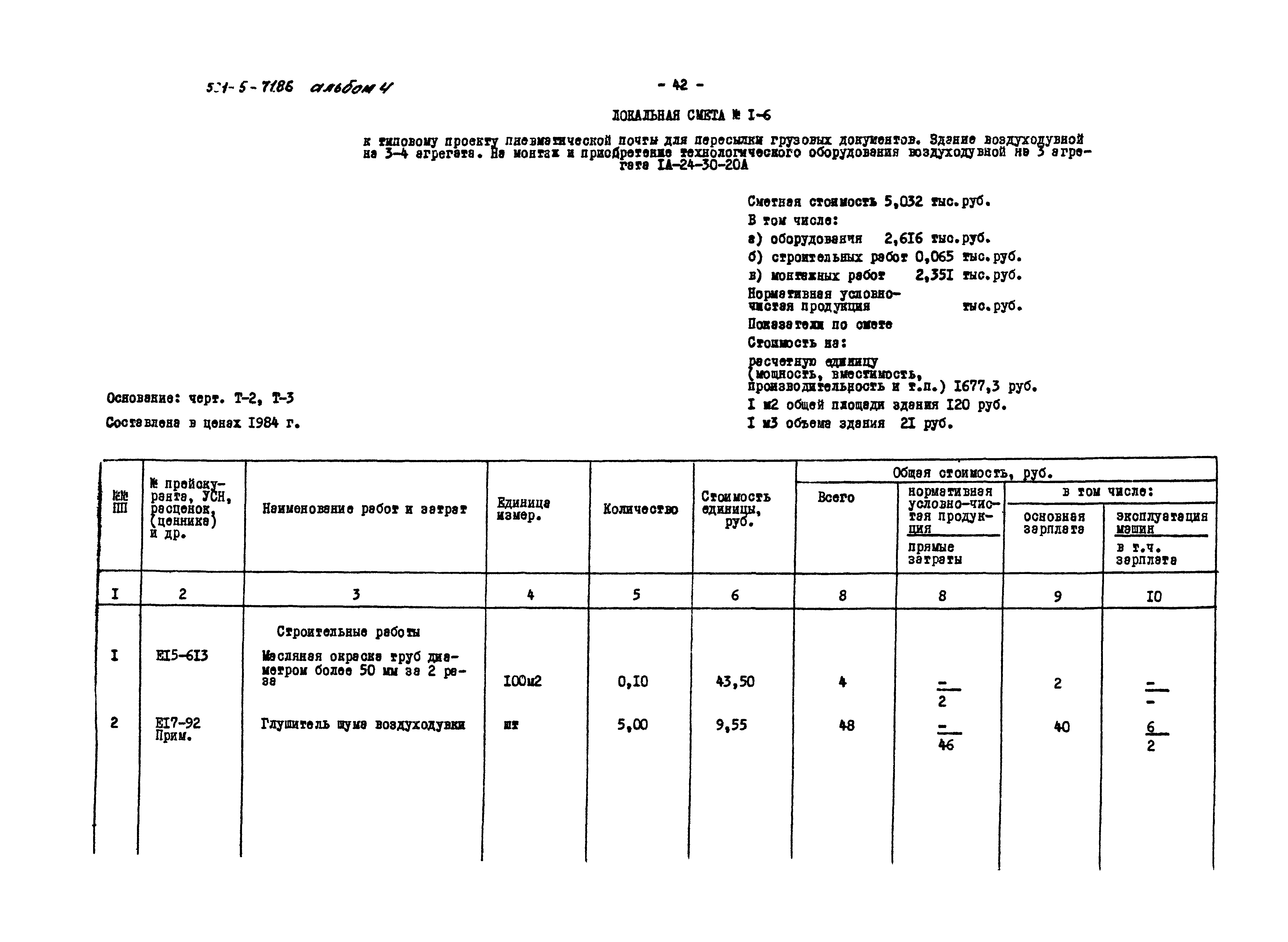 Типовой проект 501-5-71.86
