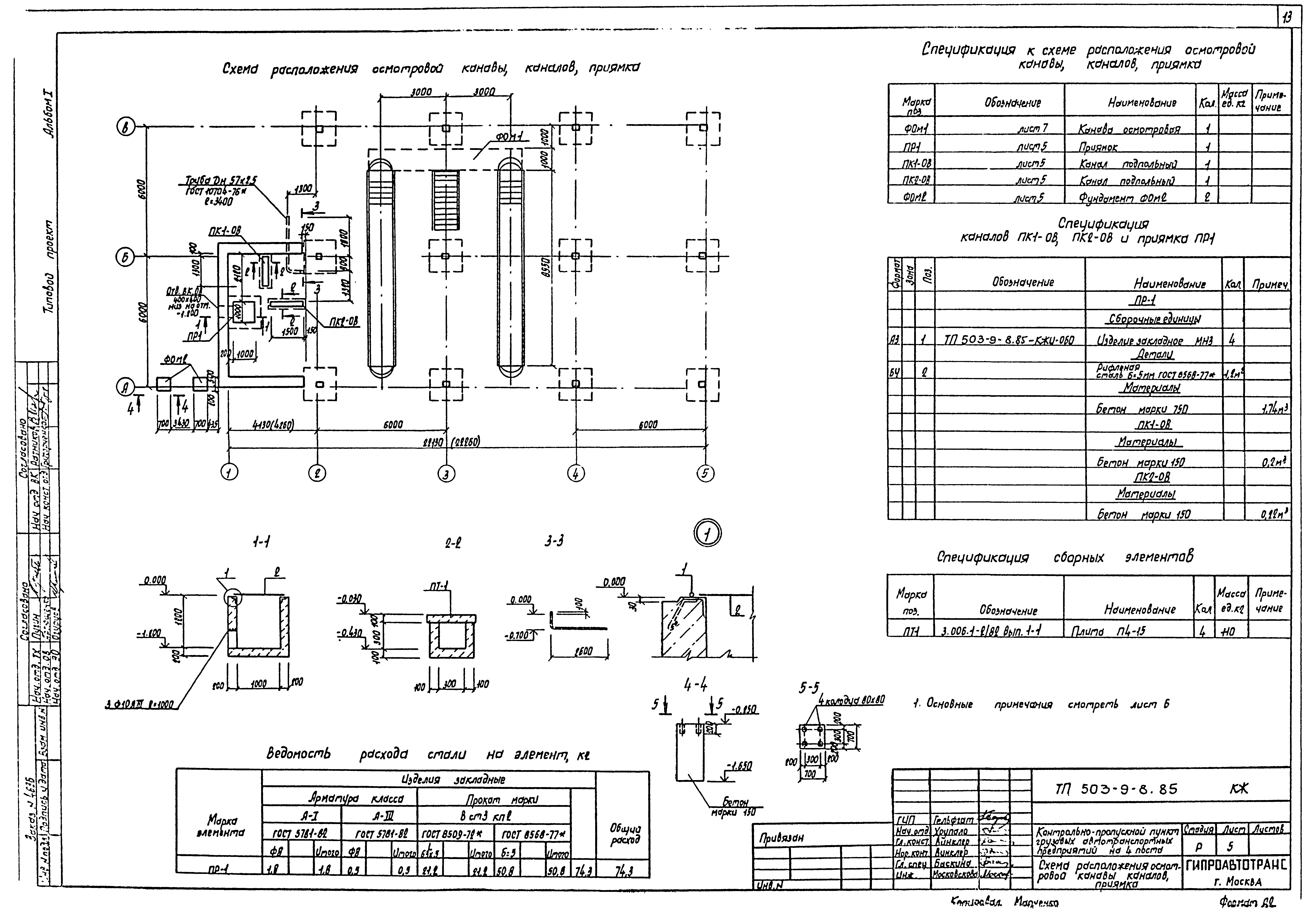 Типовой проект 503-9-8.85
