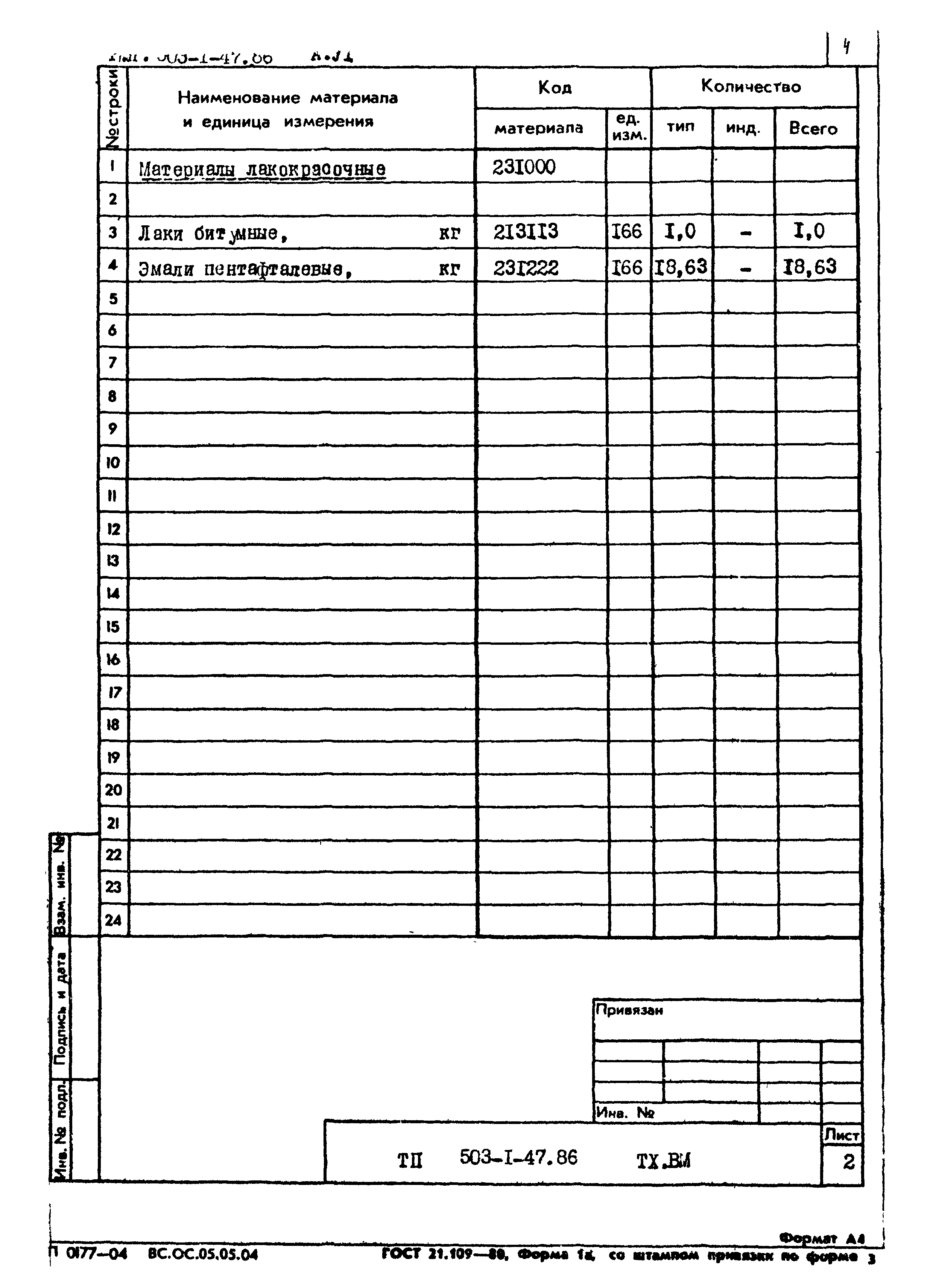 Типовой проект 503-1-47.86