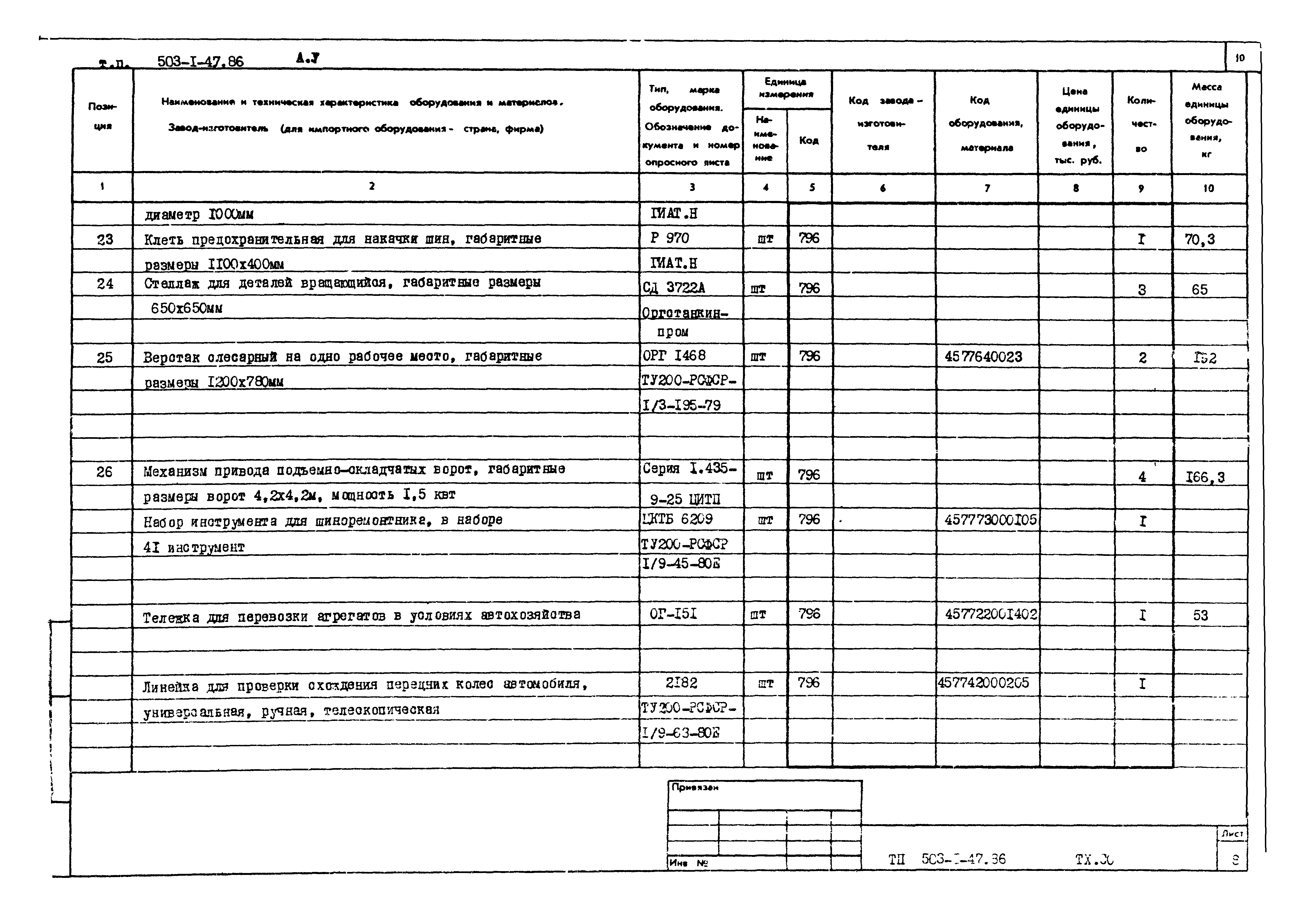 Типовой проект 503-1-47.86