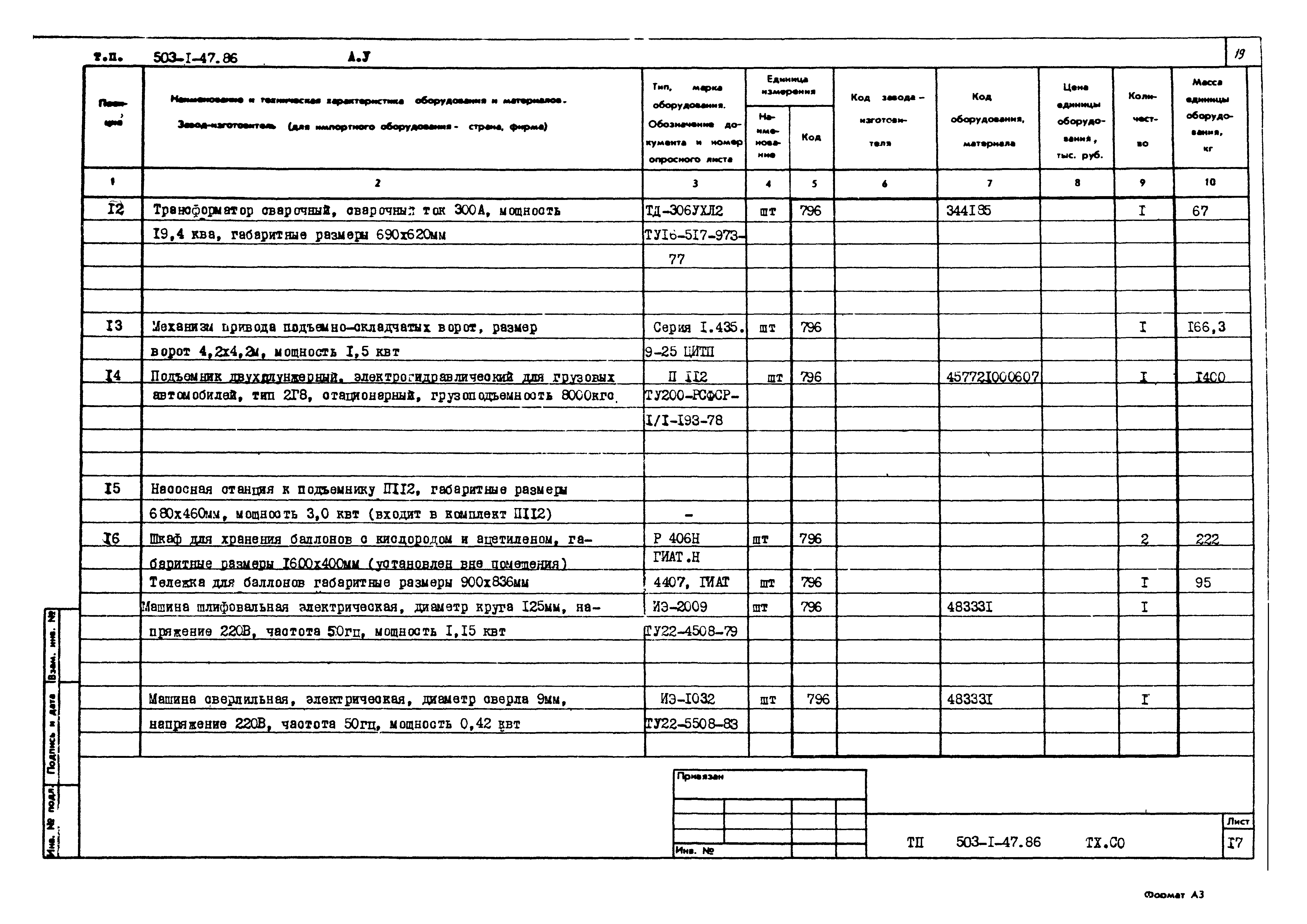 Типовой проект 503-1-47.86