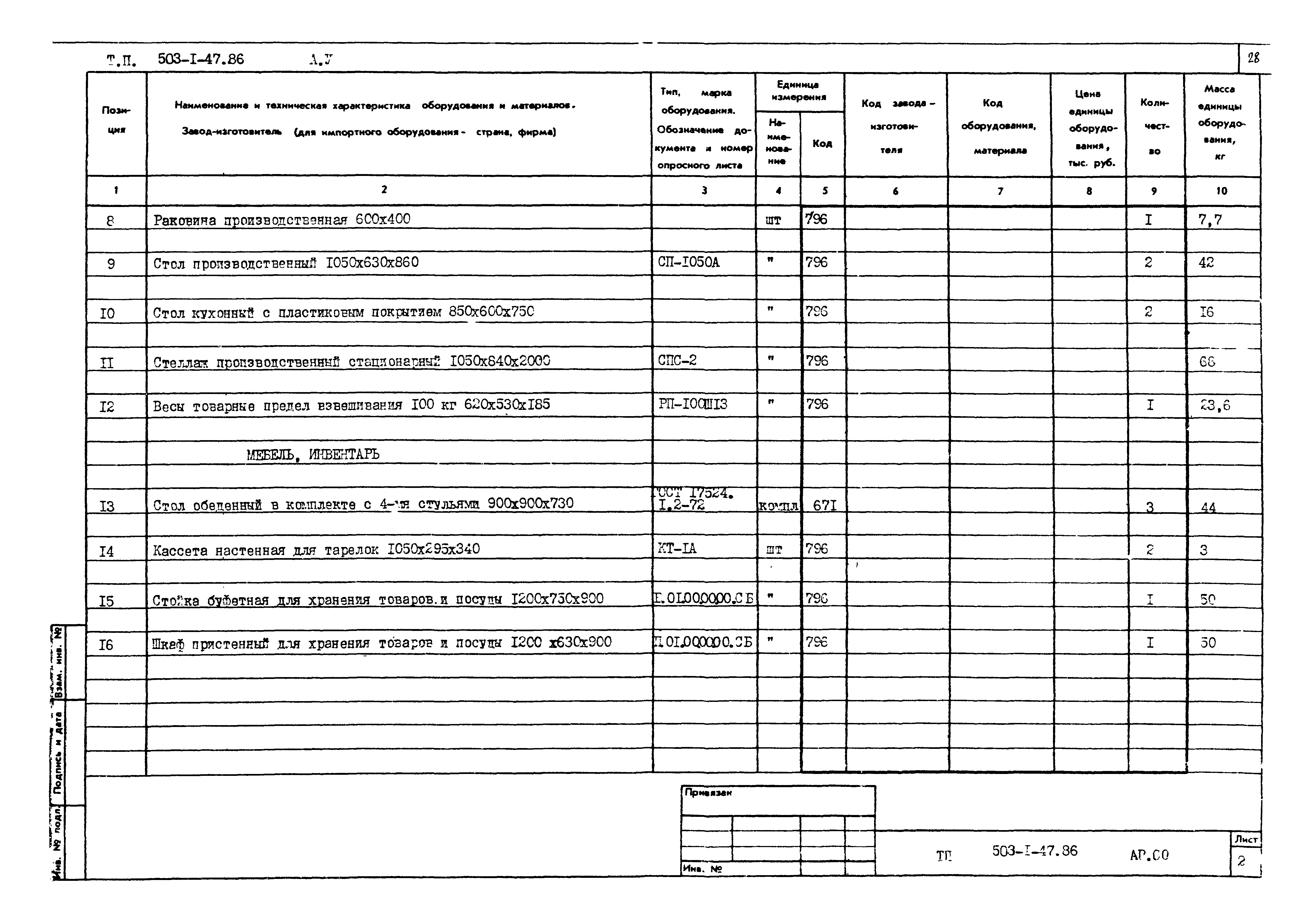 Типовой проект 503-1-47.86