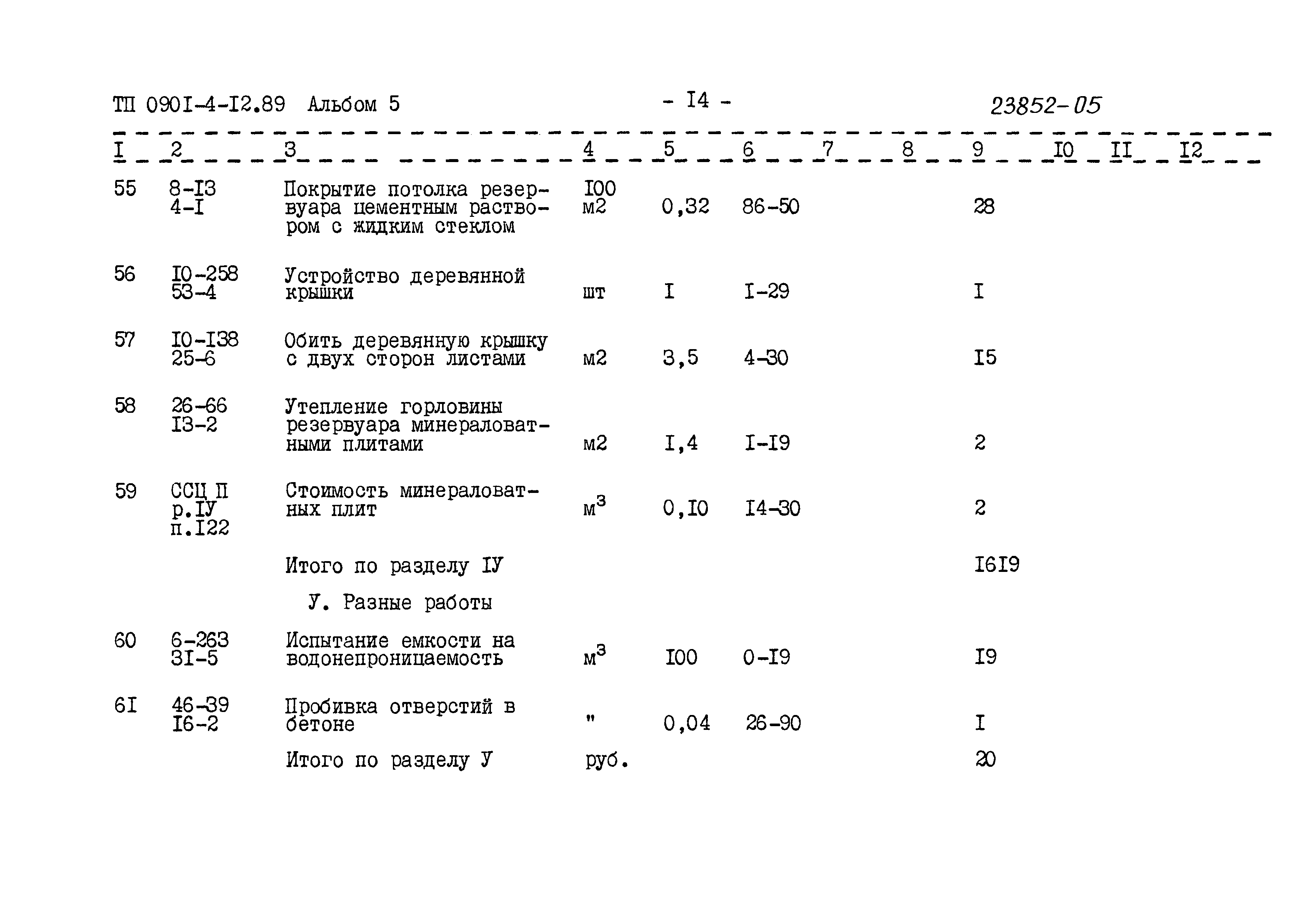 Типовой проект 0901-4-12.89