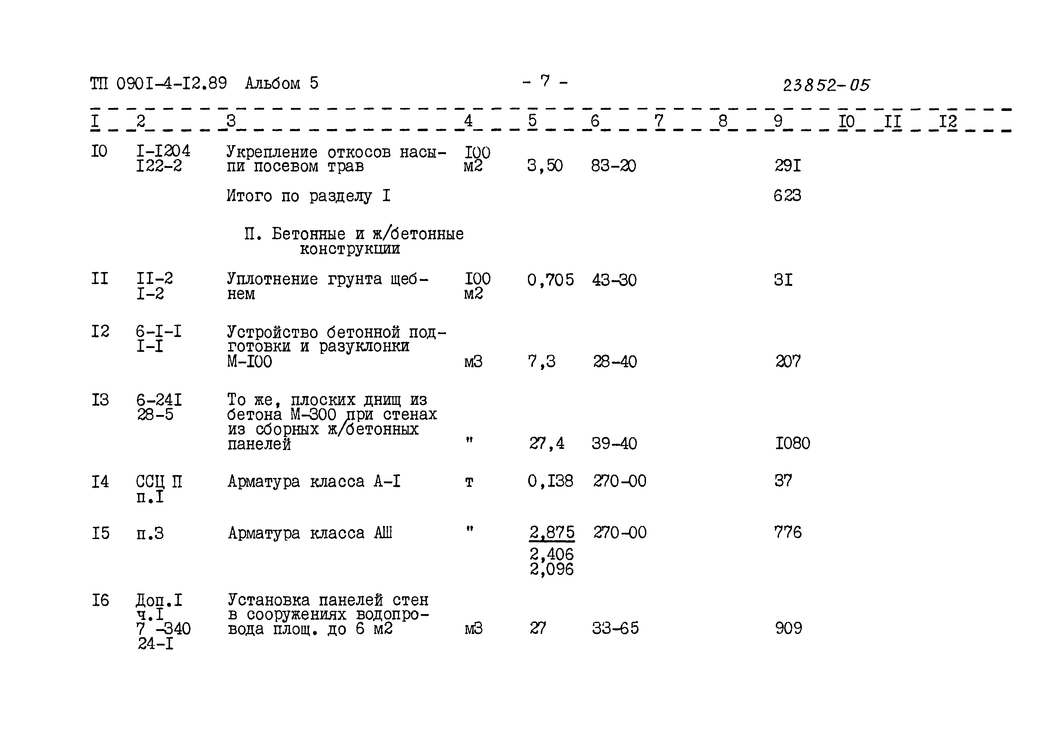 Типовой проект 0901-4-12.89