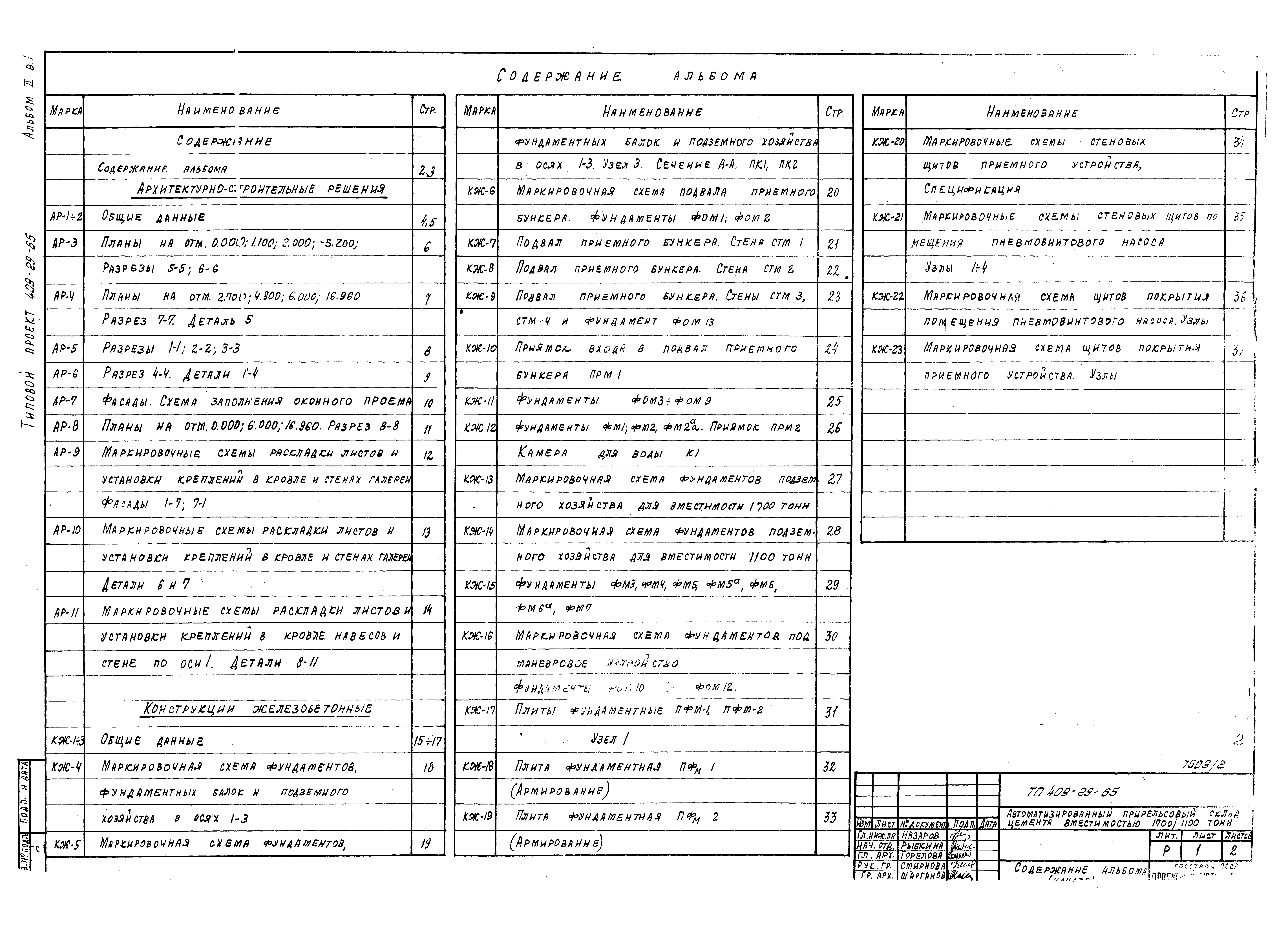 Типовой проект 409-29-65