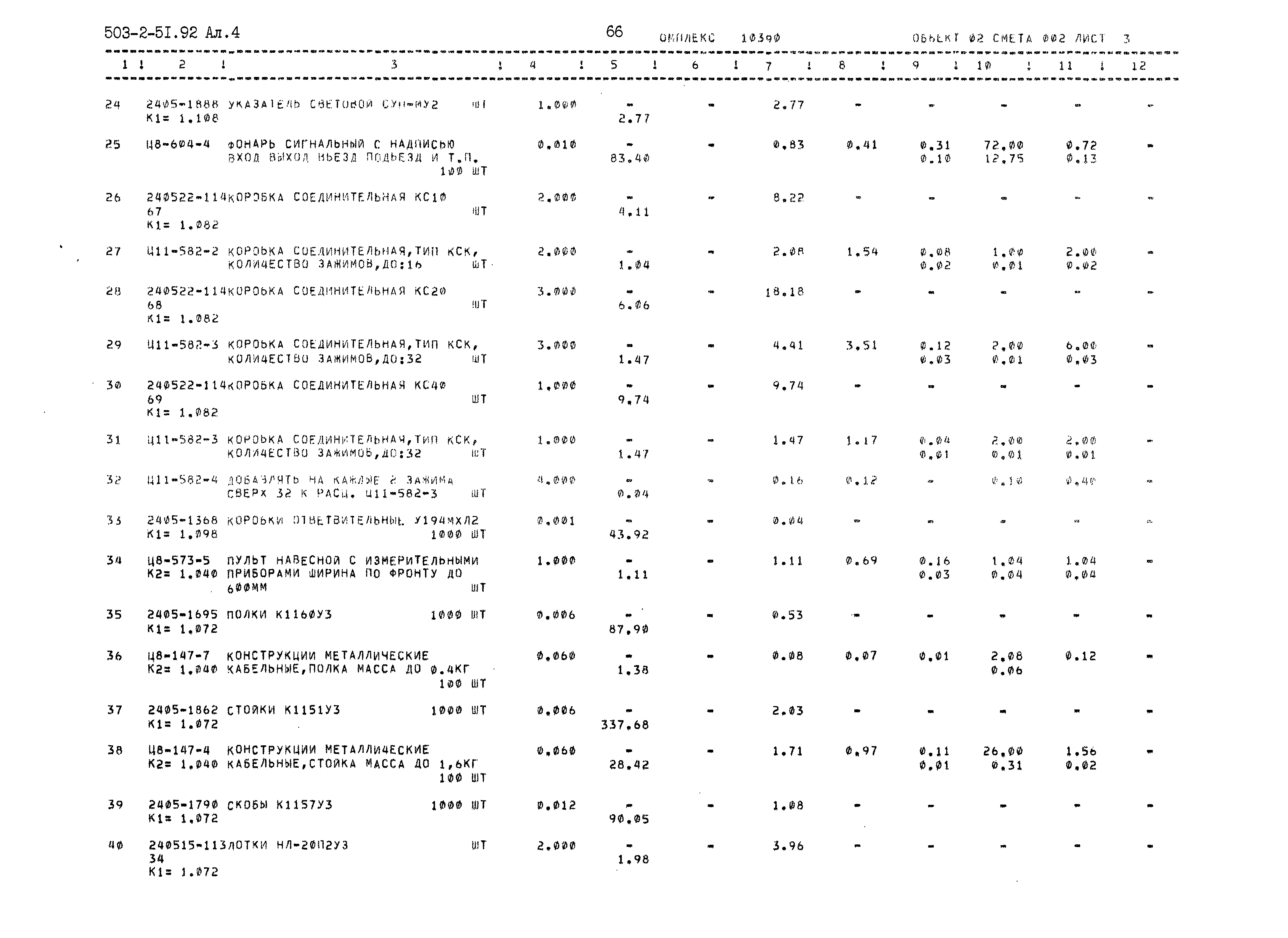 Типовой проект 503-2-51.92