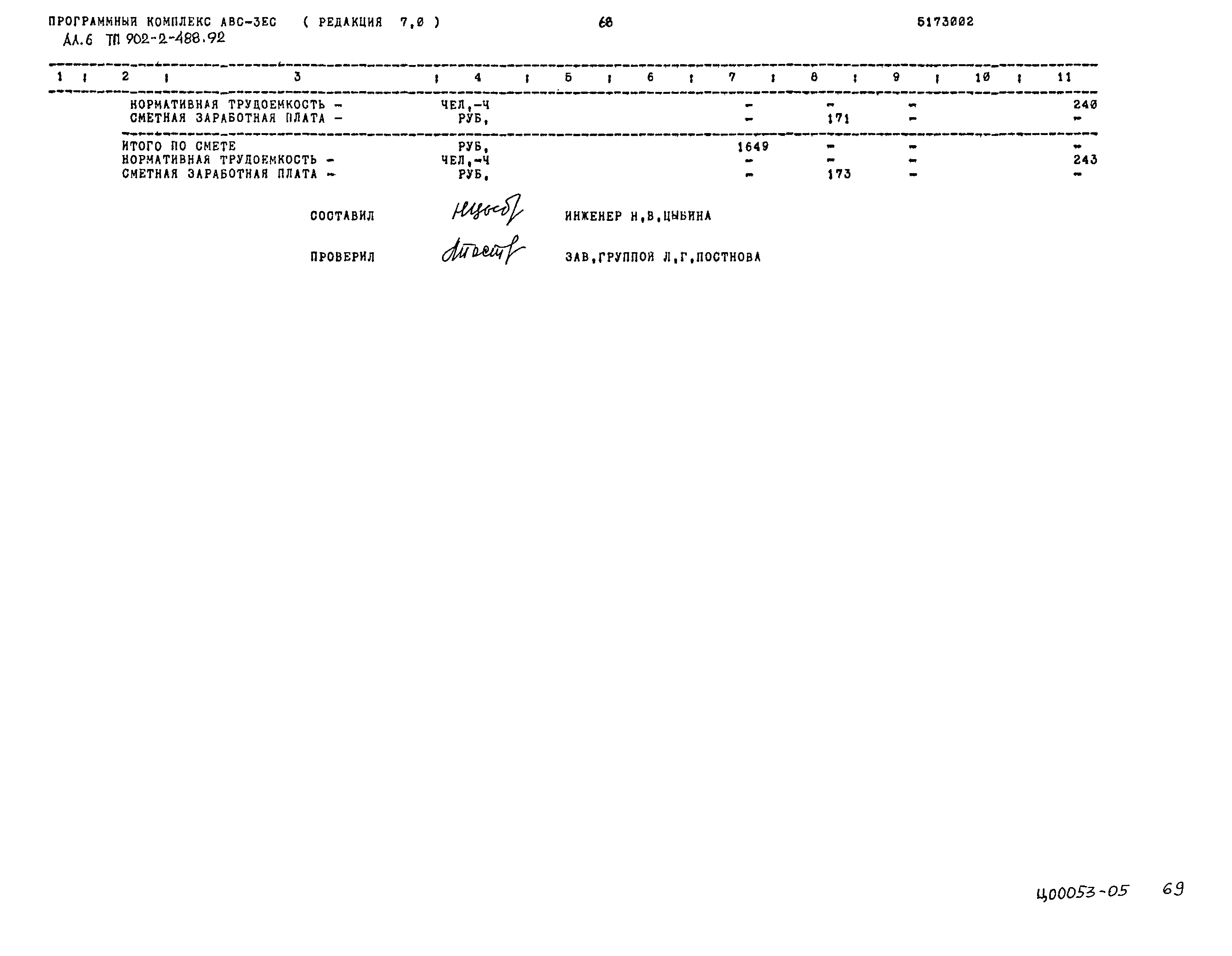 Типовой проект 902-2-488.92