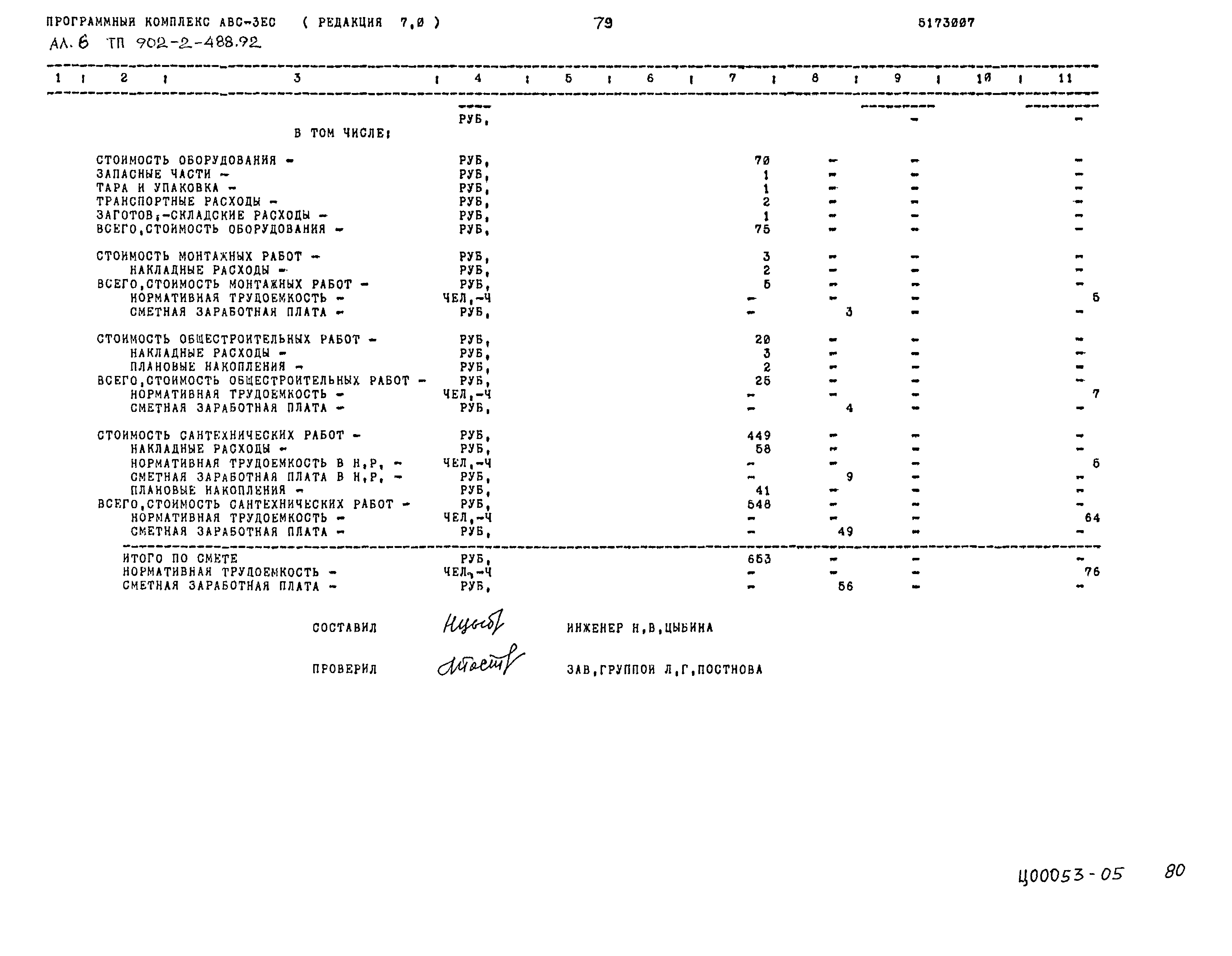 Типовой проект 902-2-488.92