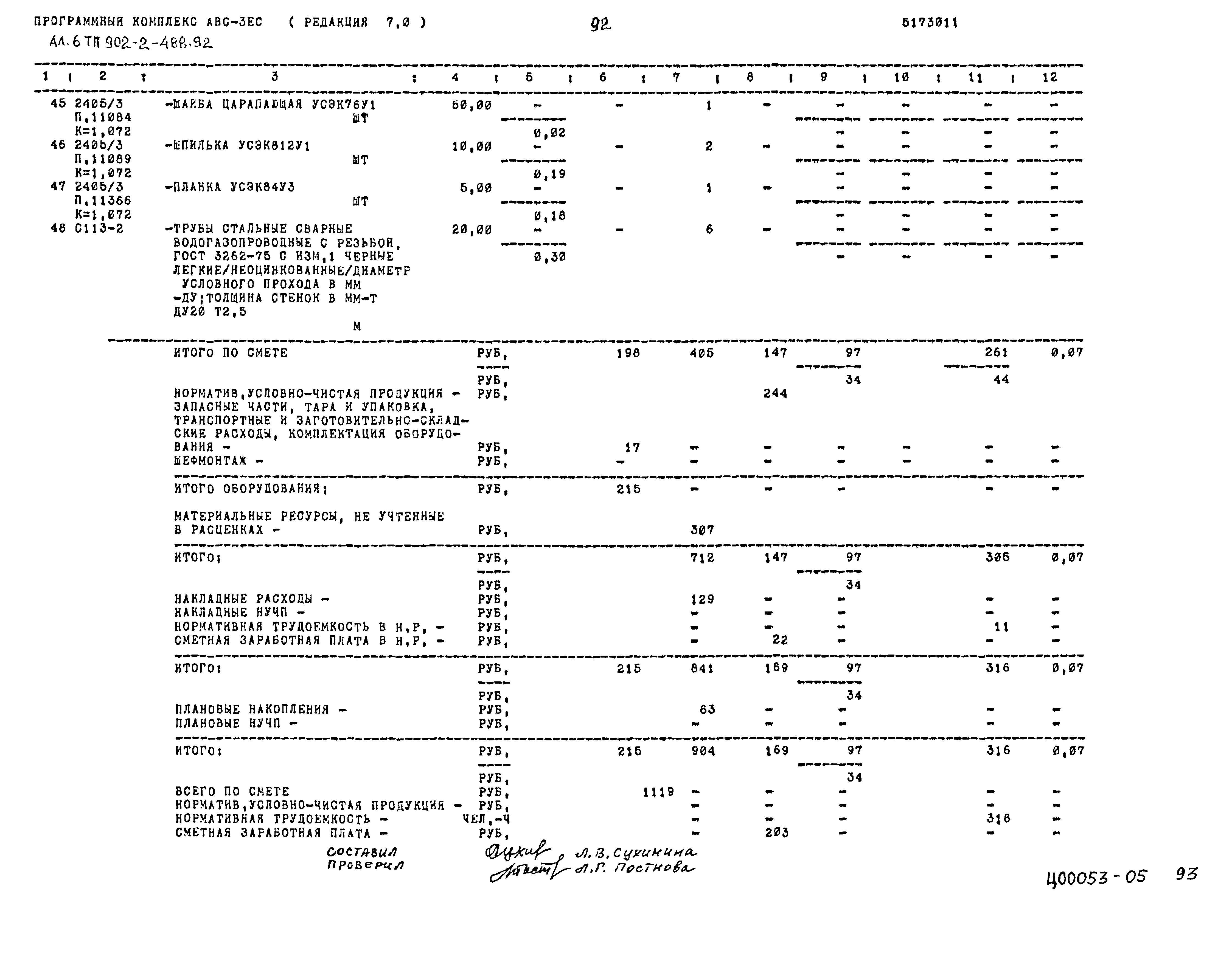 Типовой проект 902-2-488.92