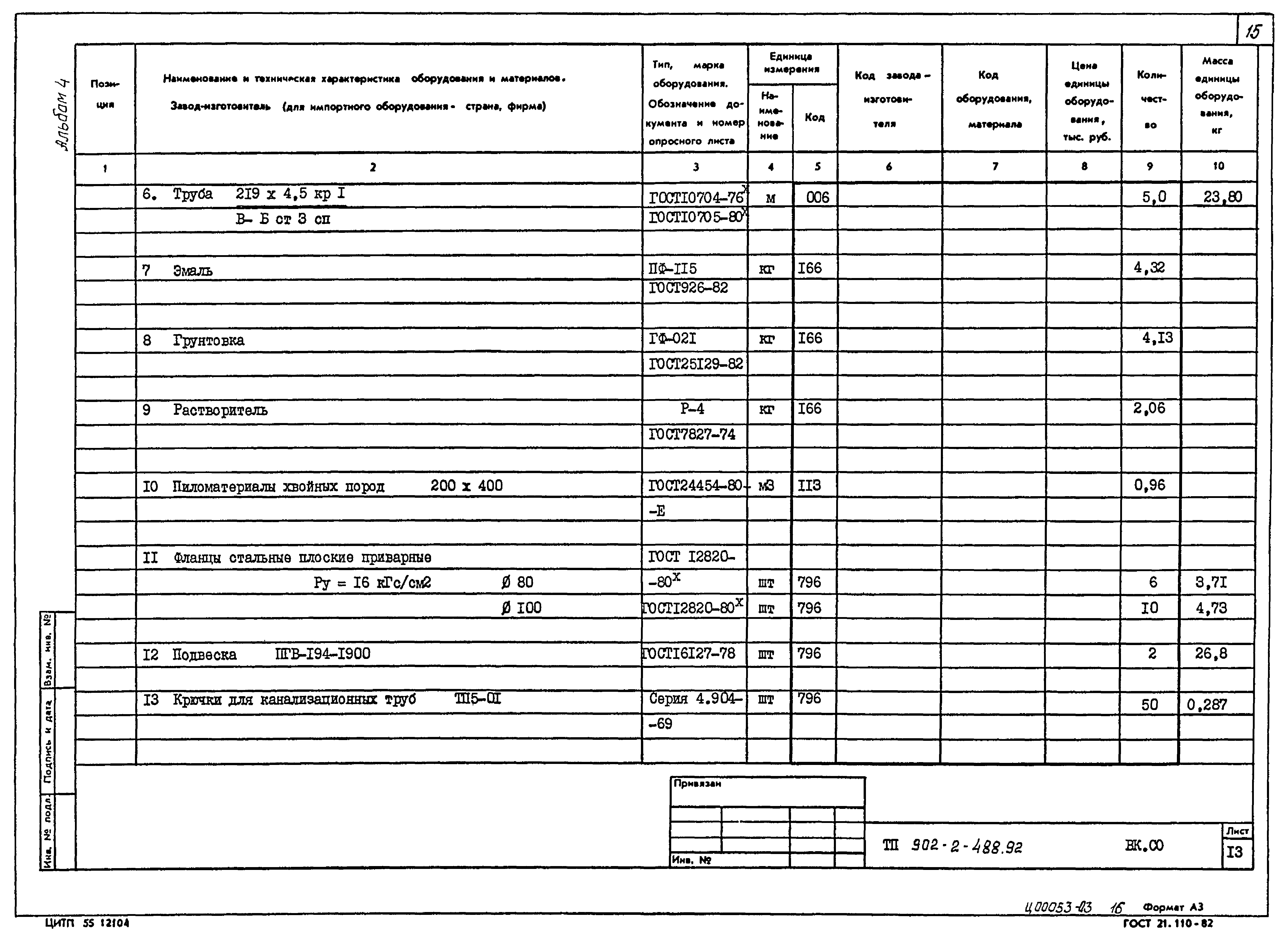 Типовой проект 902-2-488.92