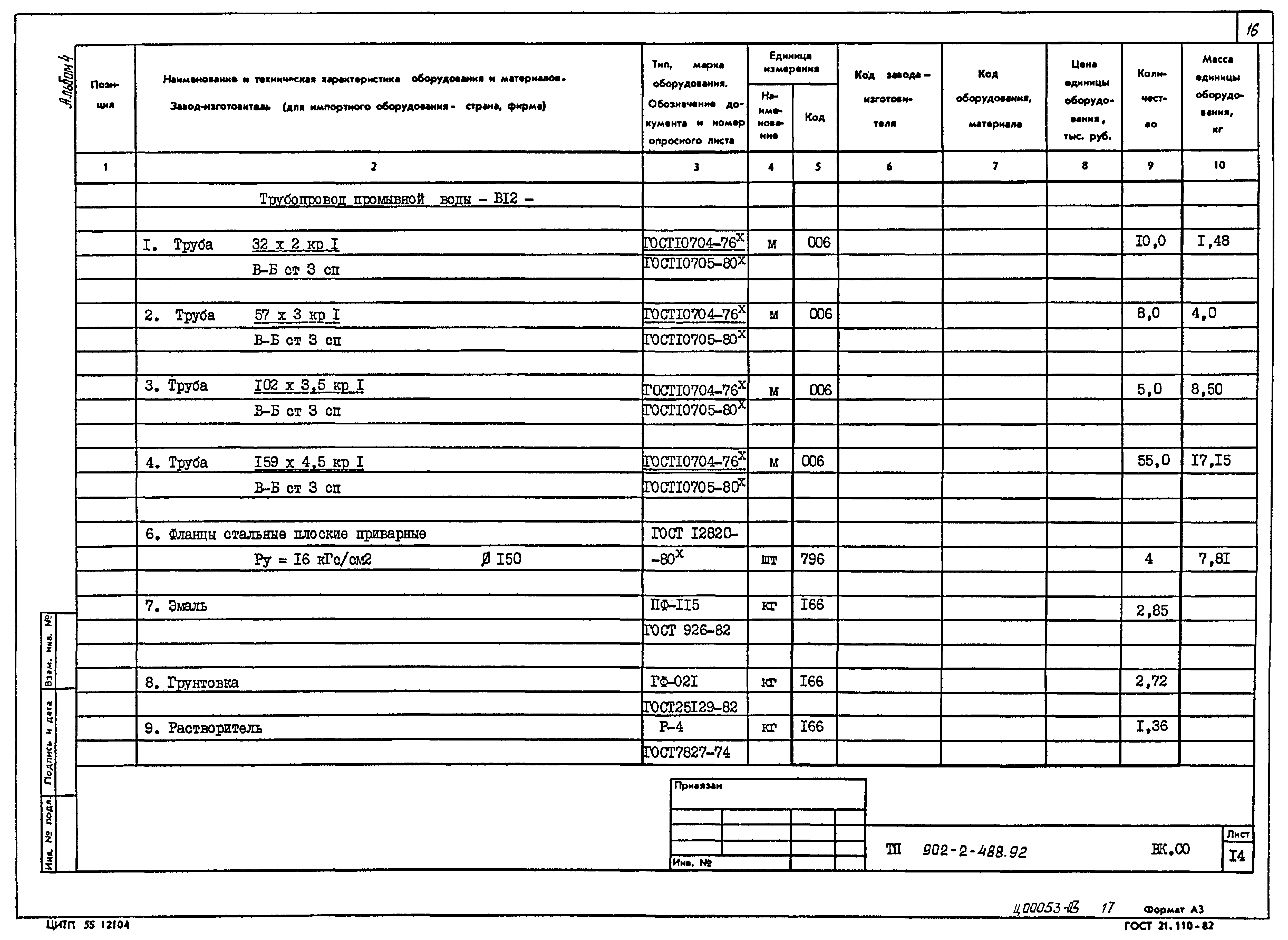 Типовой проект 902-2-488.92