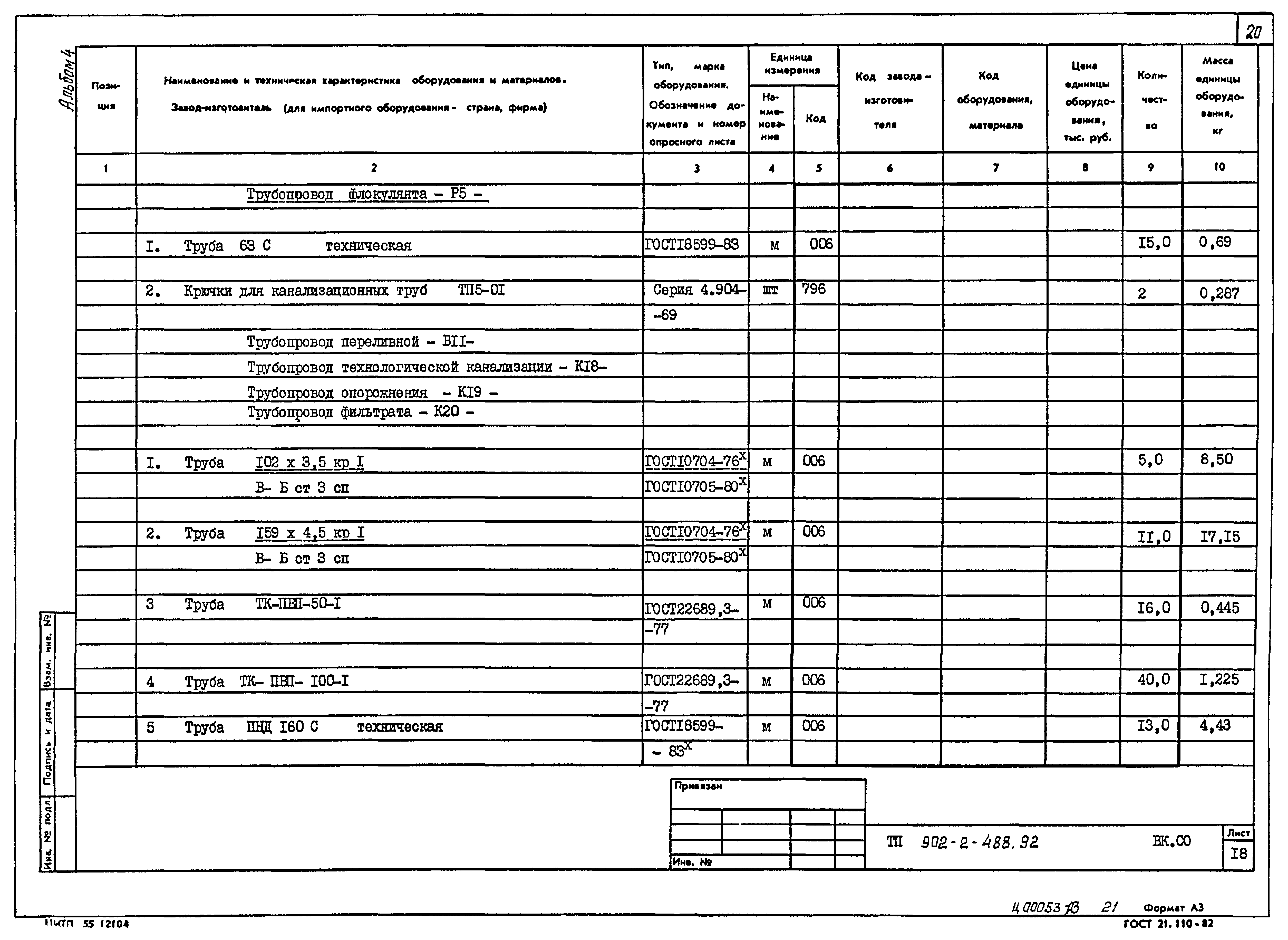 Типовой проект 902-2-488.92