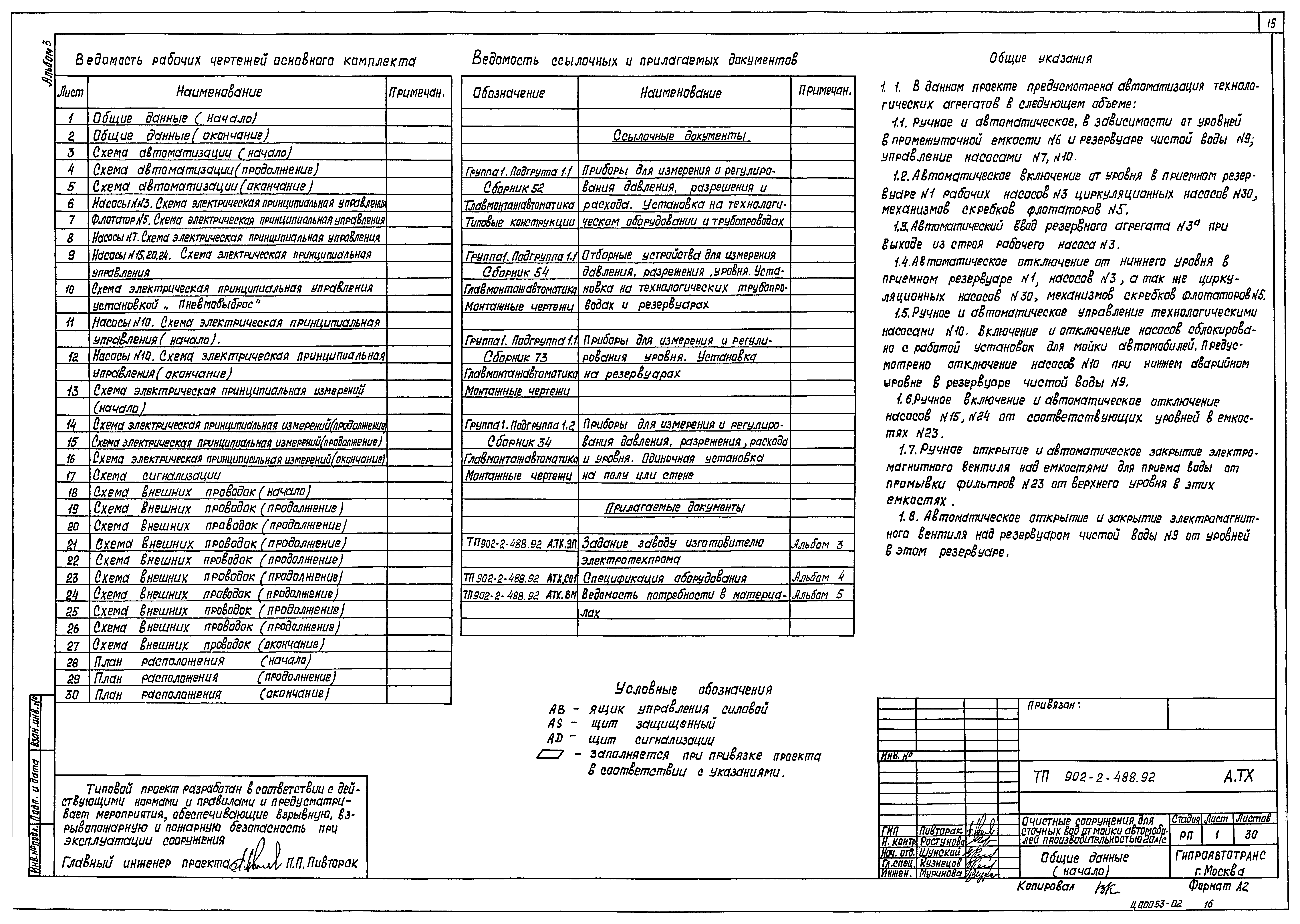 Типовой проект 902-2-488.92
