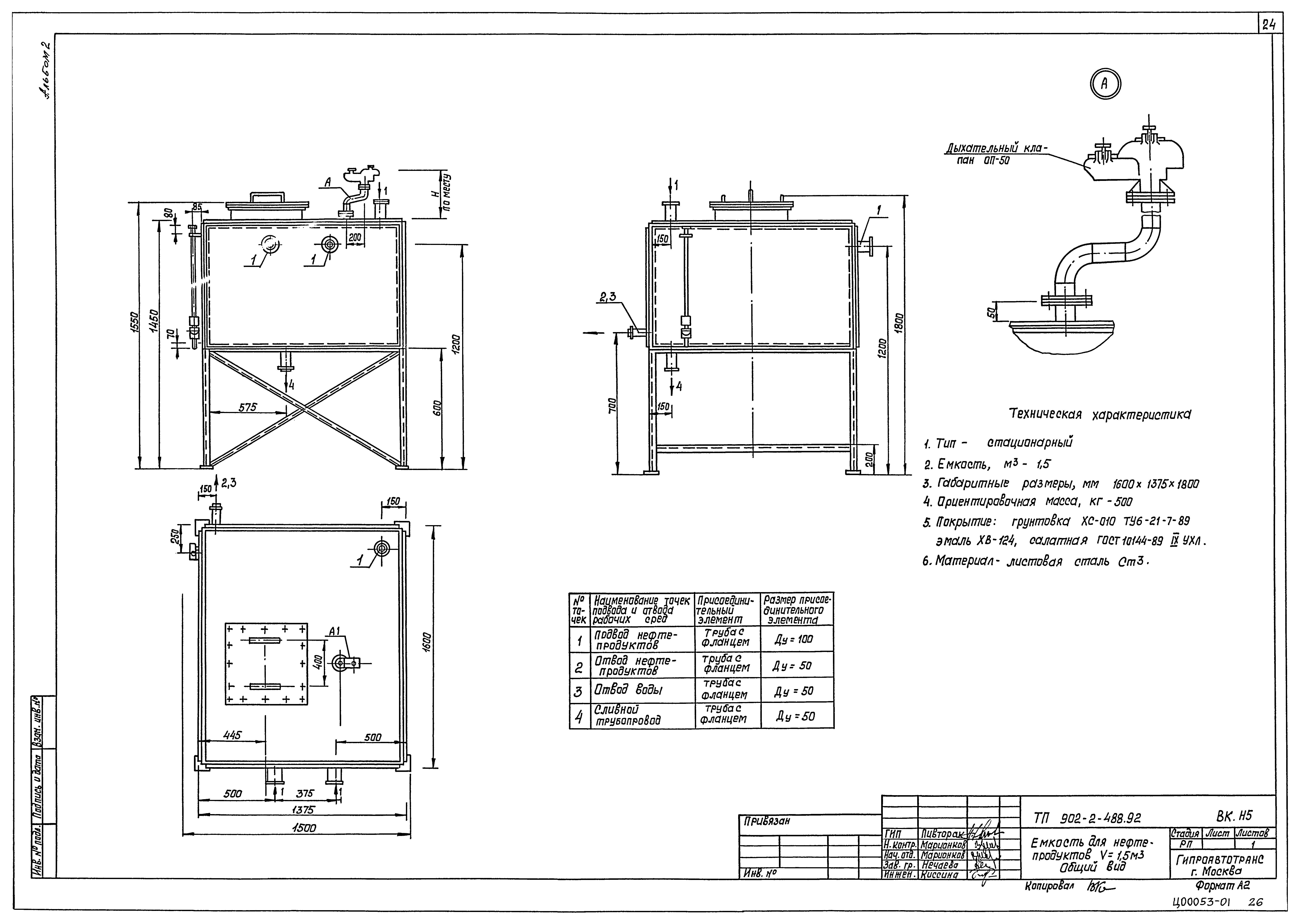 Типовой проект 902-2-488.92