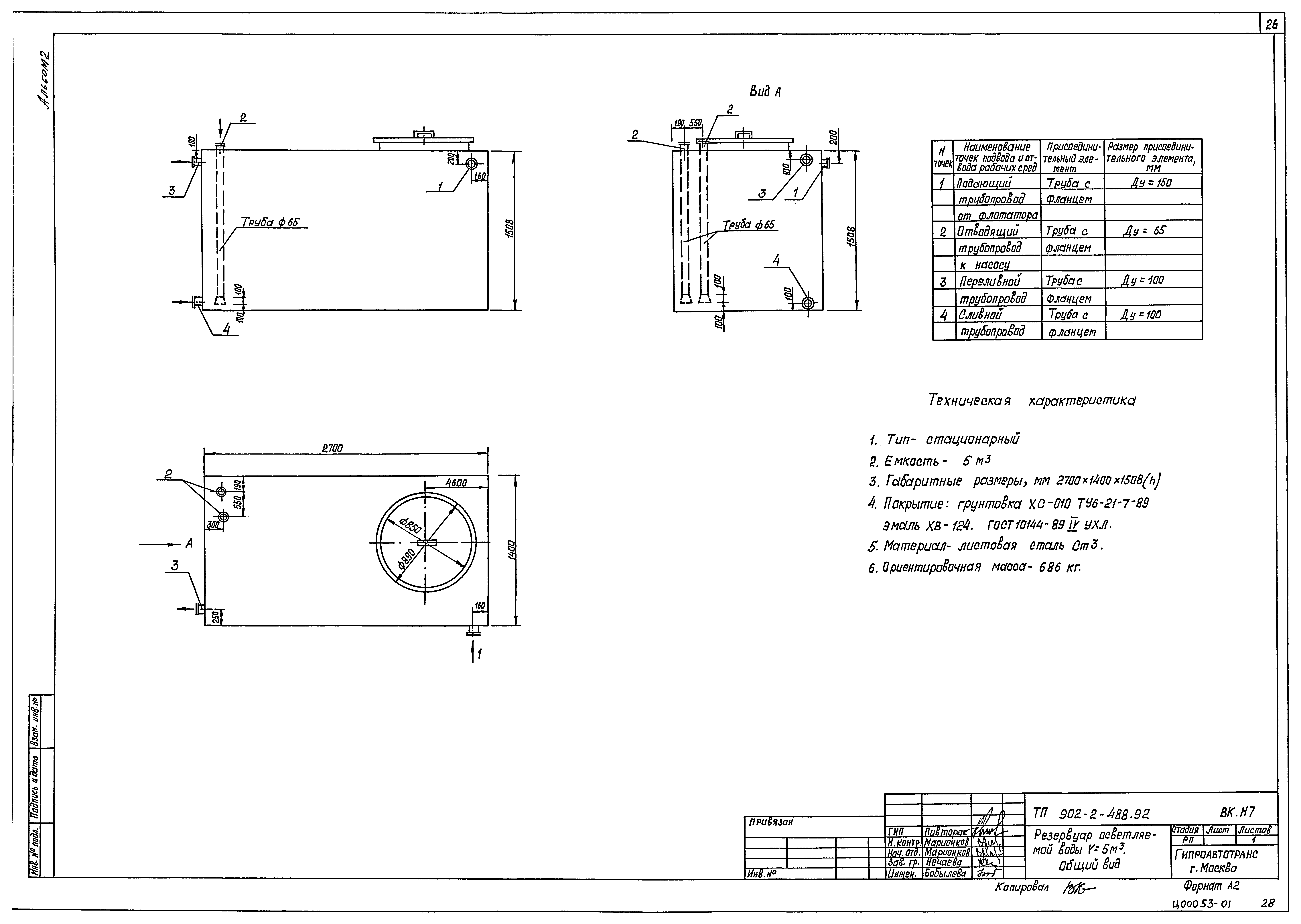 Типовой проект 902-2-488.92