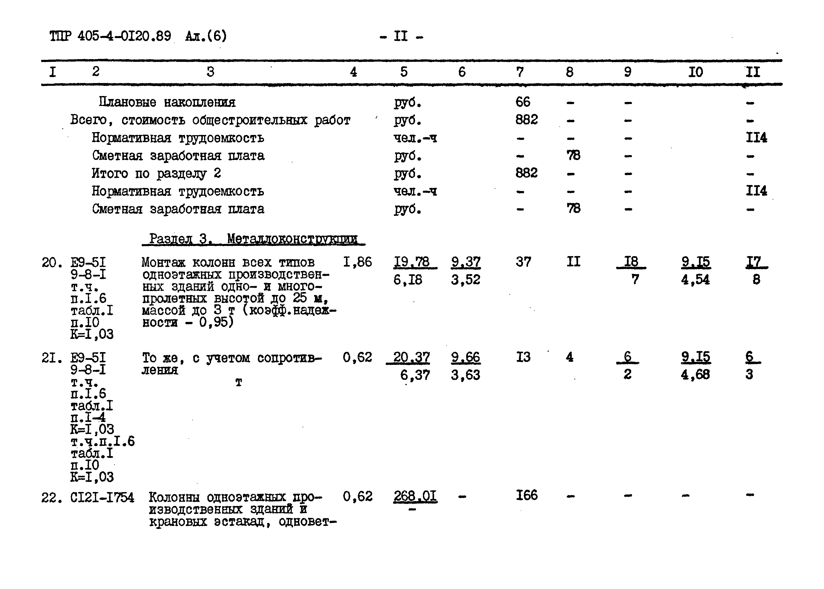 Типовые проектные решения 405-4-0120.89