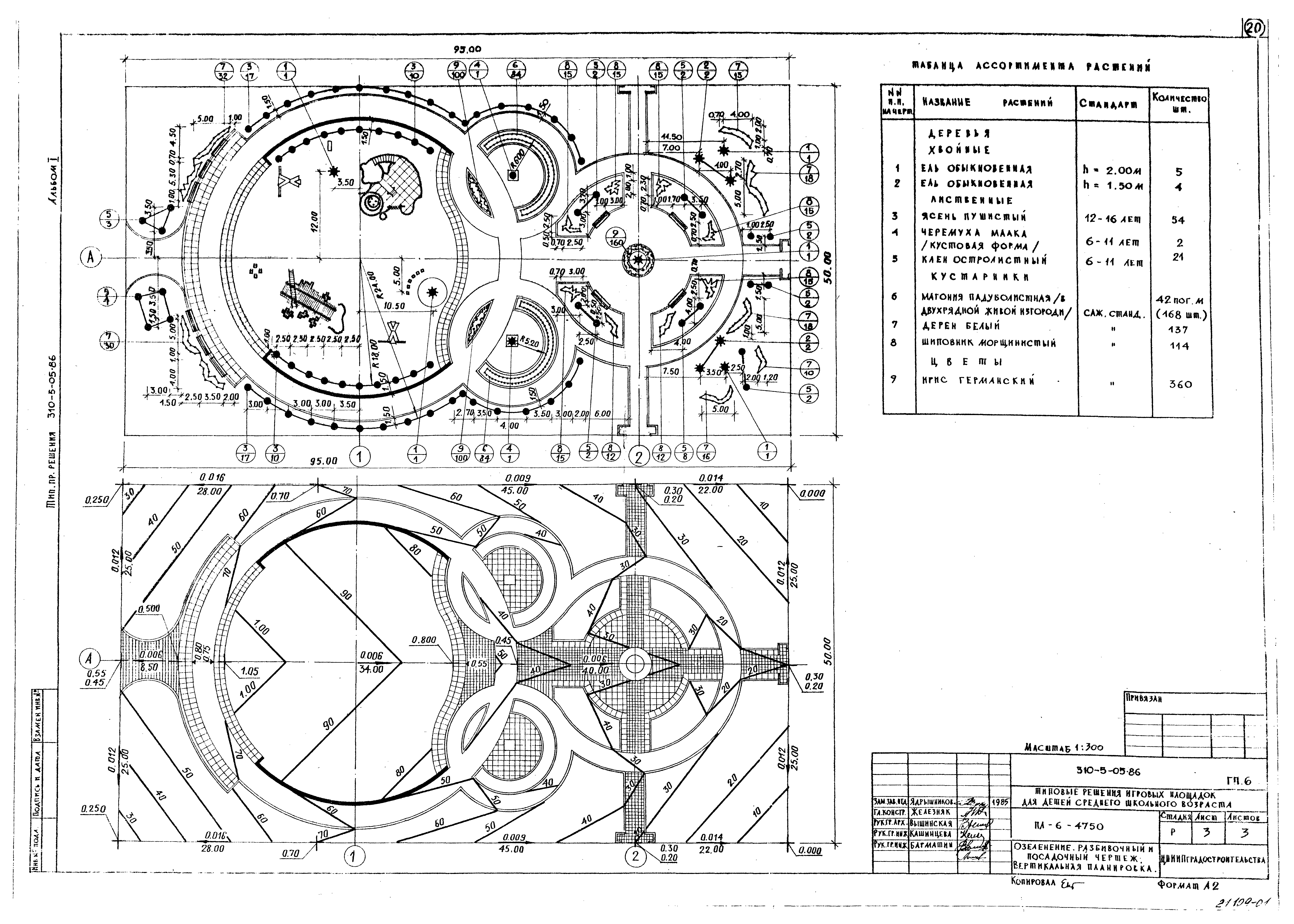 Типовые проектные решения 310-5-05.86