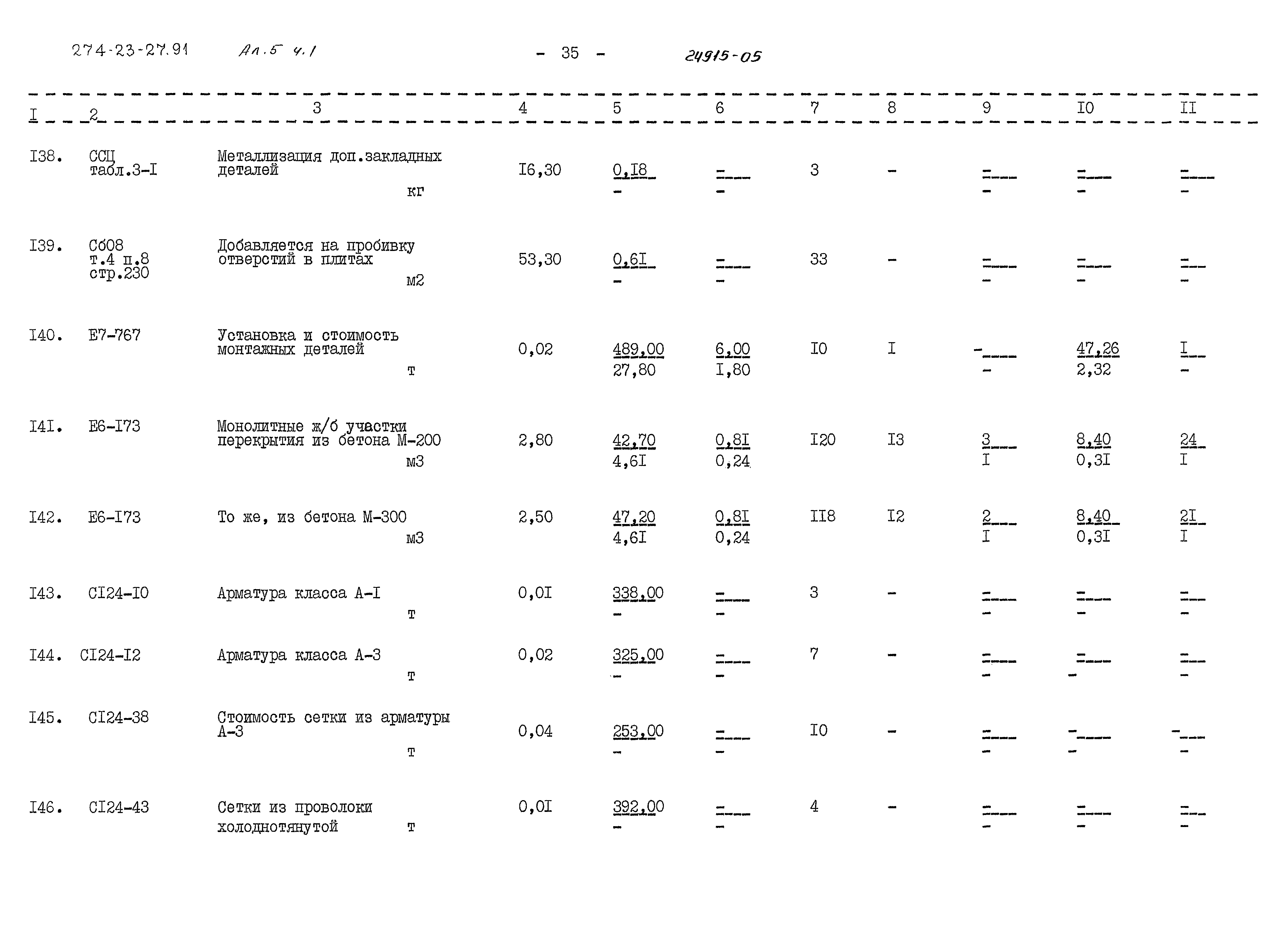 Типовой проект 274-23-27.91