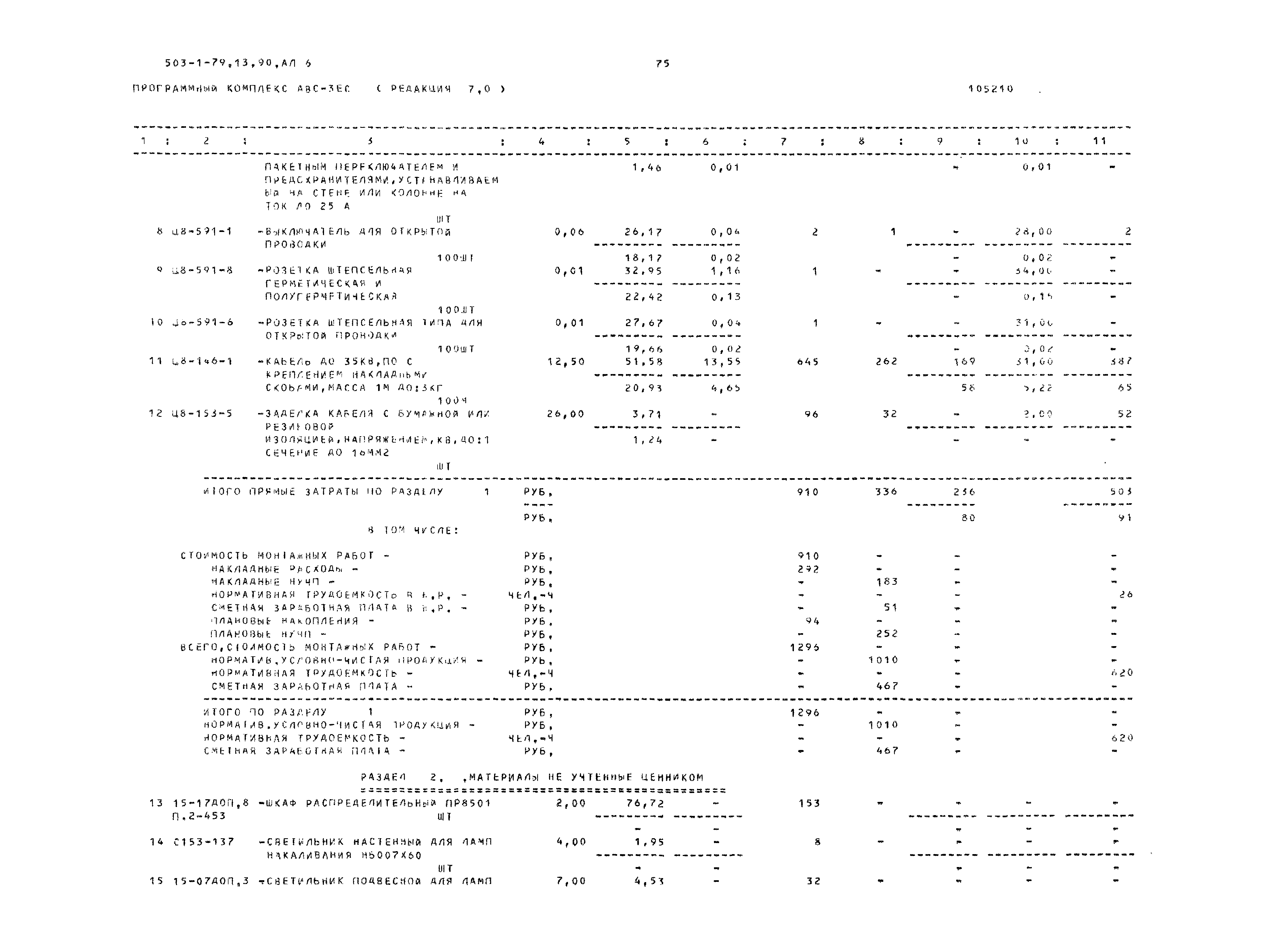 Типовой проект 503-1-79.13.90
