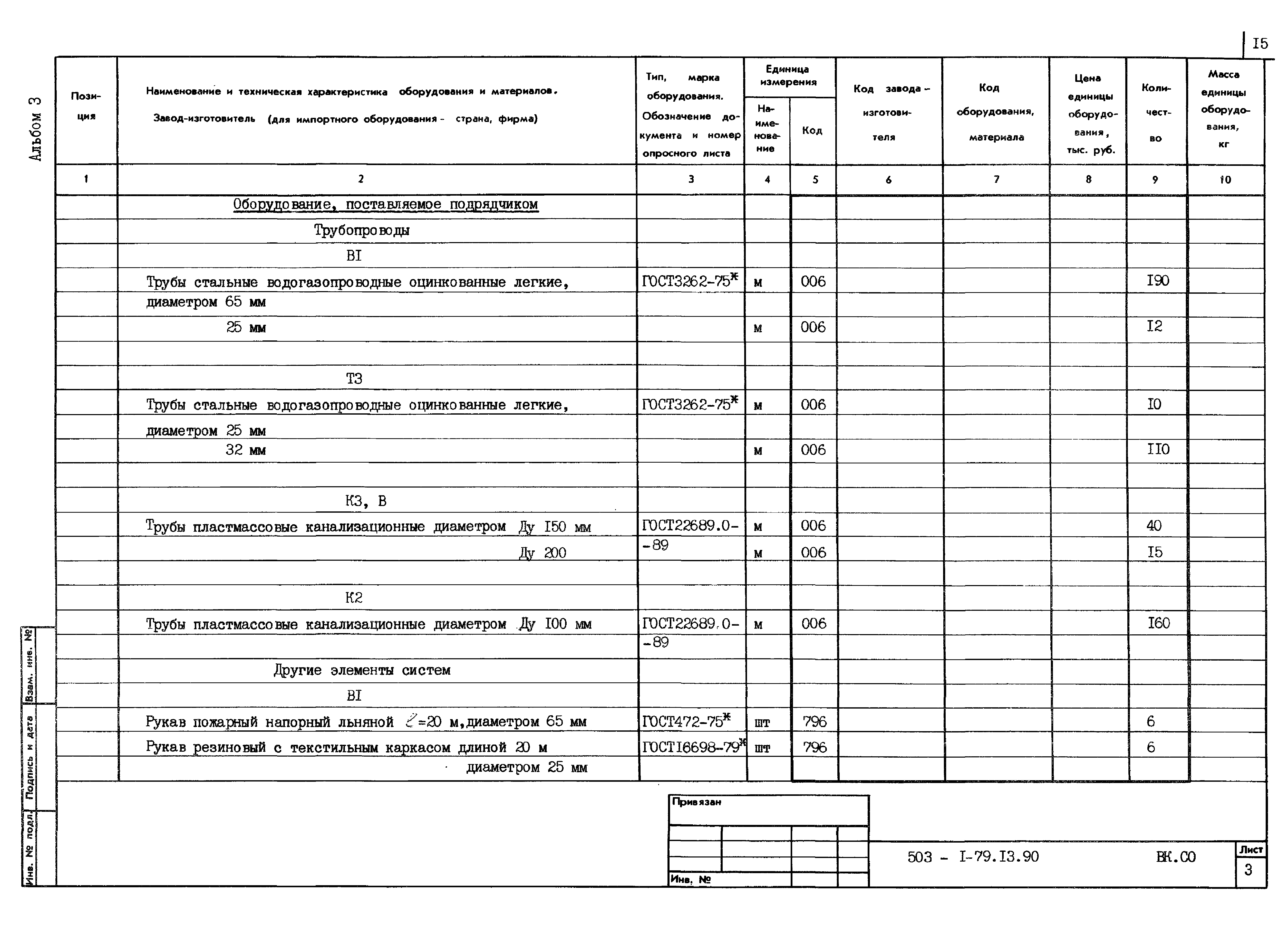 Типовой проект 503-1-79.13.90