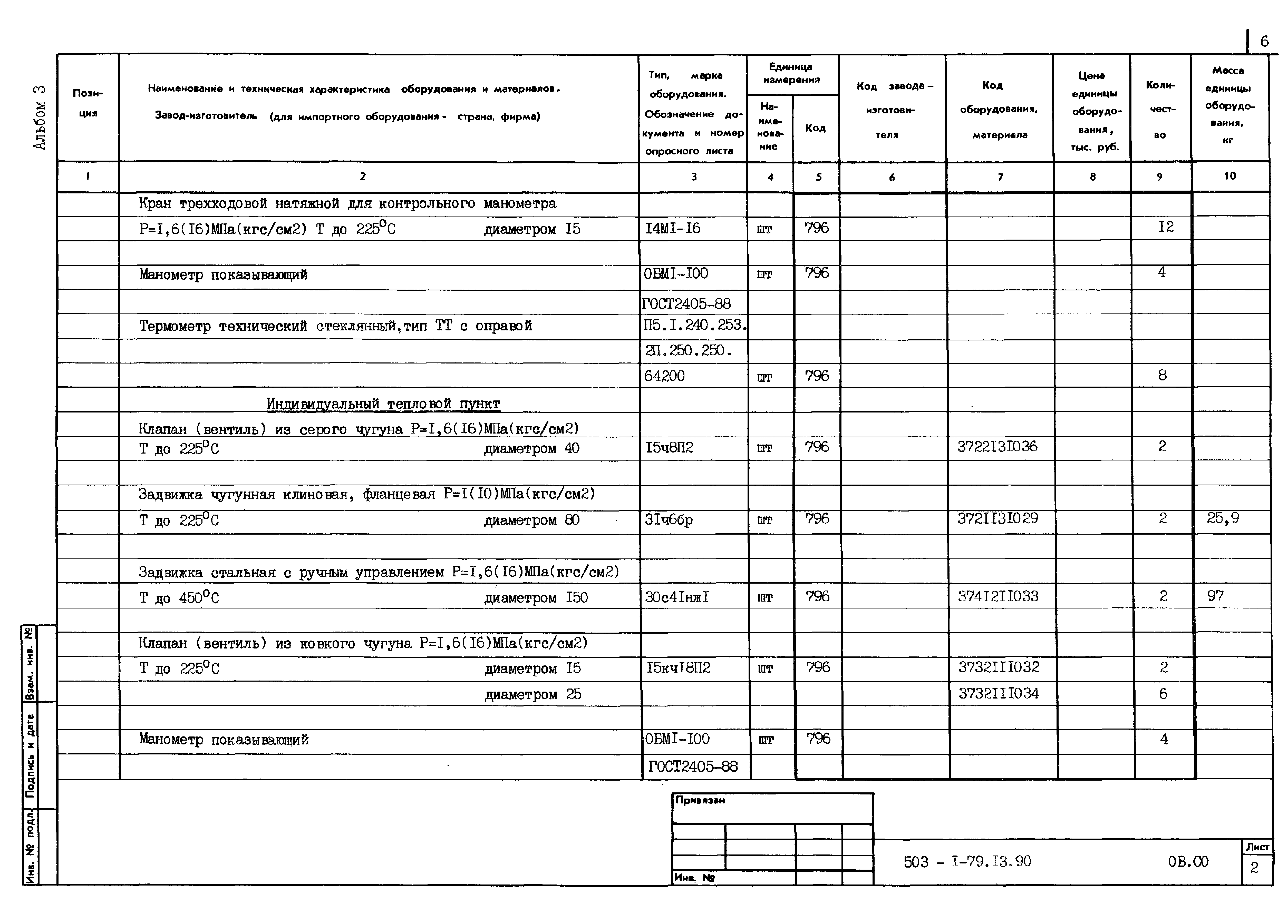 Типовой проект 503-1-79.13.90