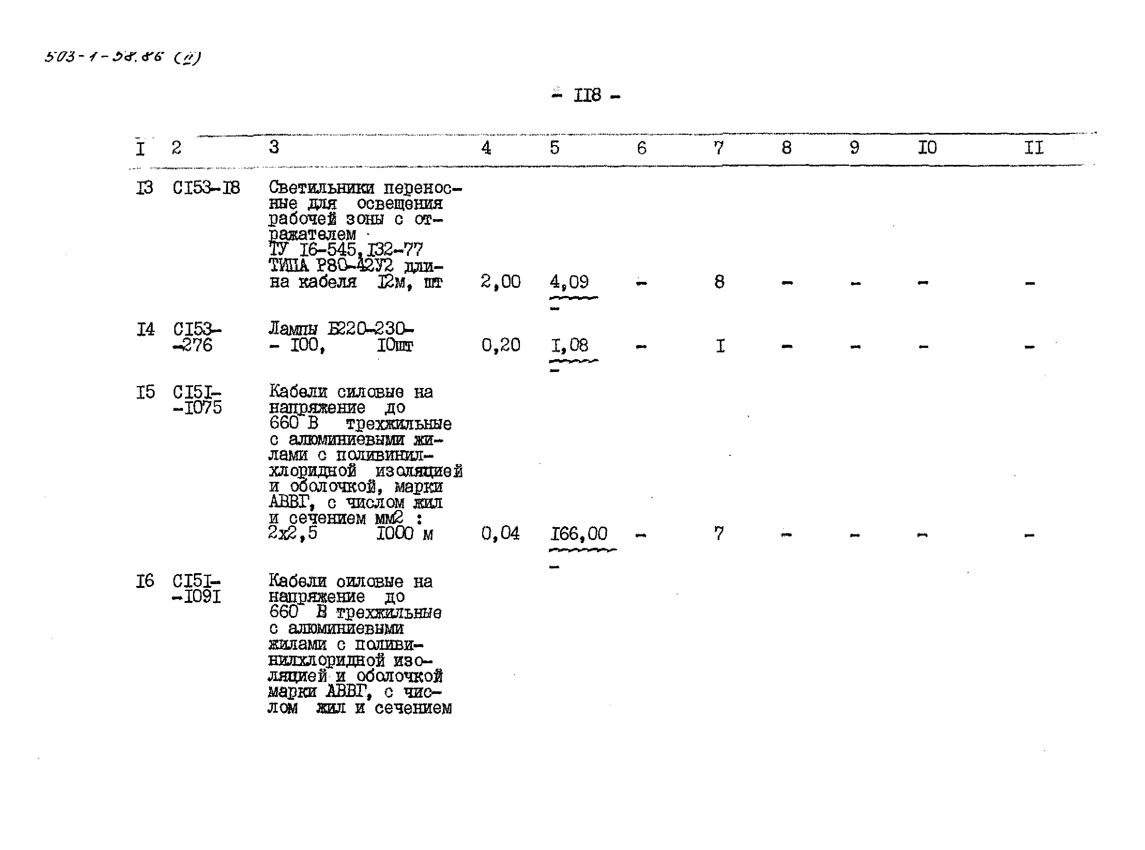 Типовой проект 503-1-58.86