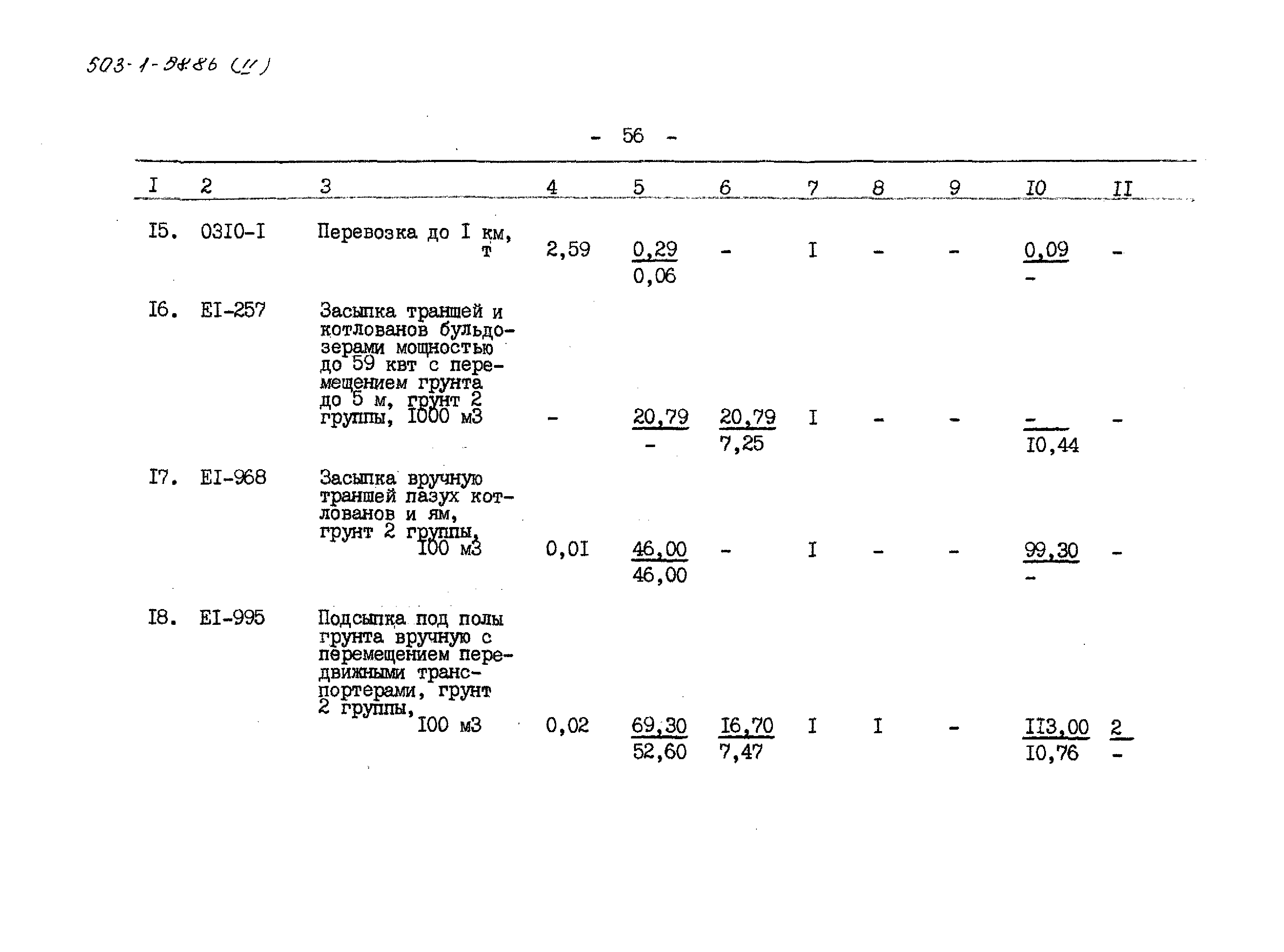 Типовой проект 503-1-58.86