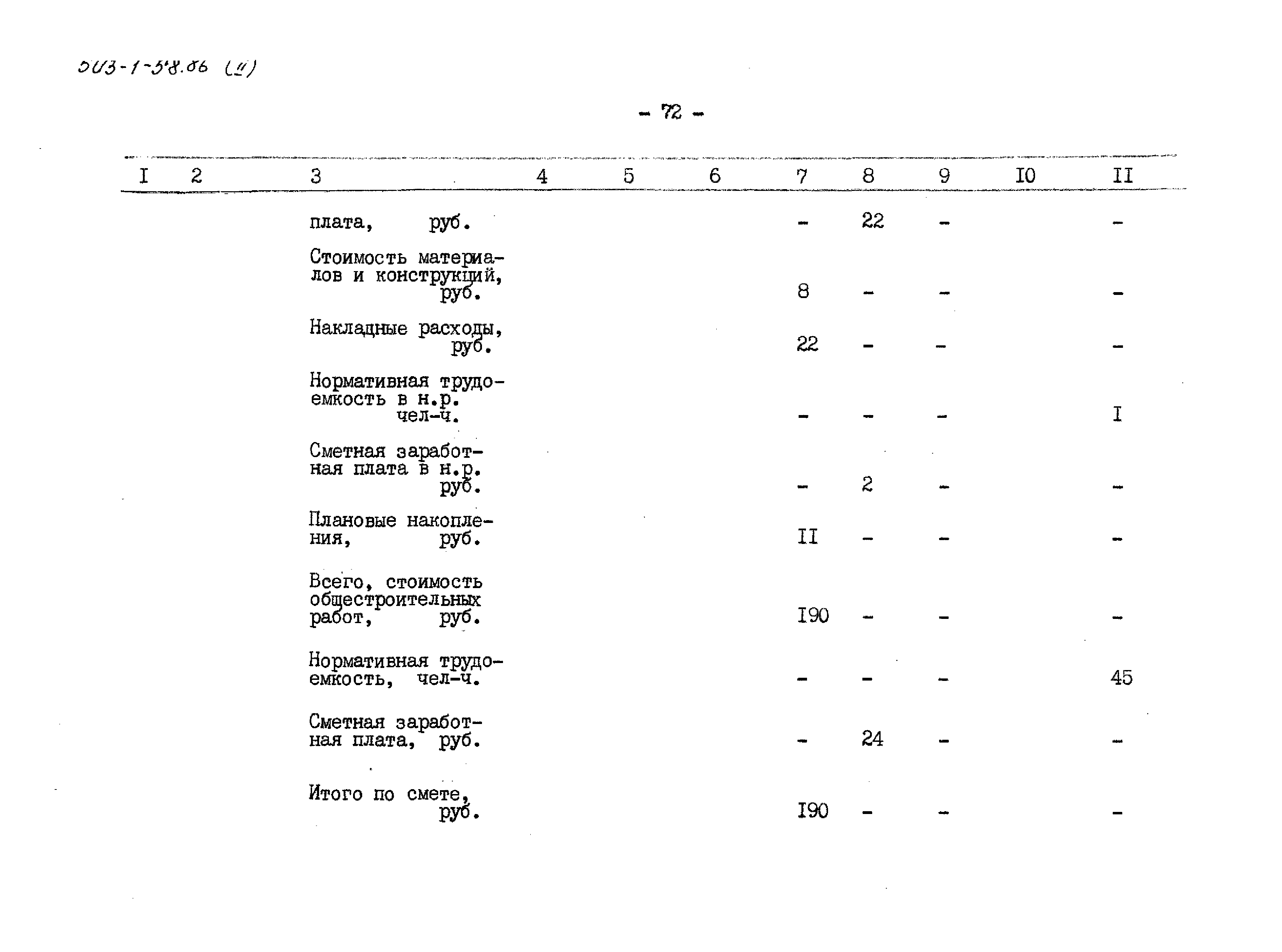 Типовой проект 503-1-58.86