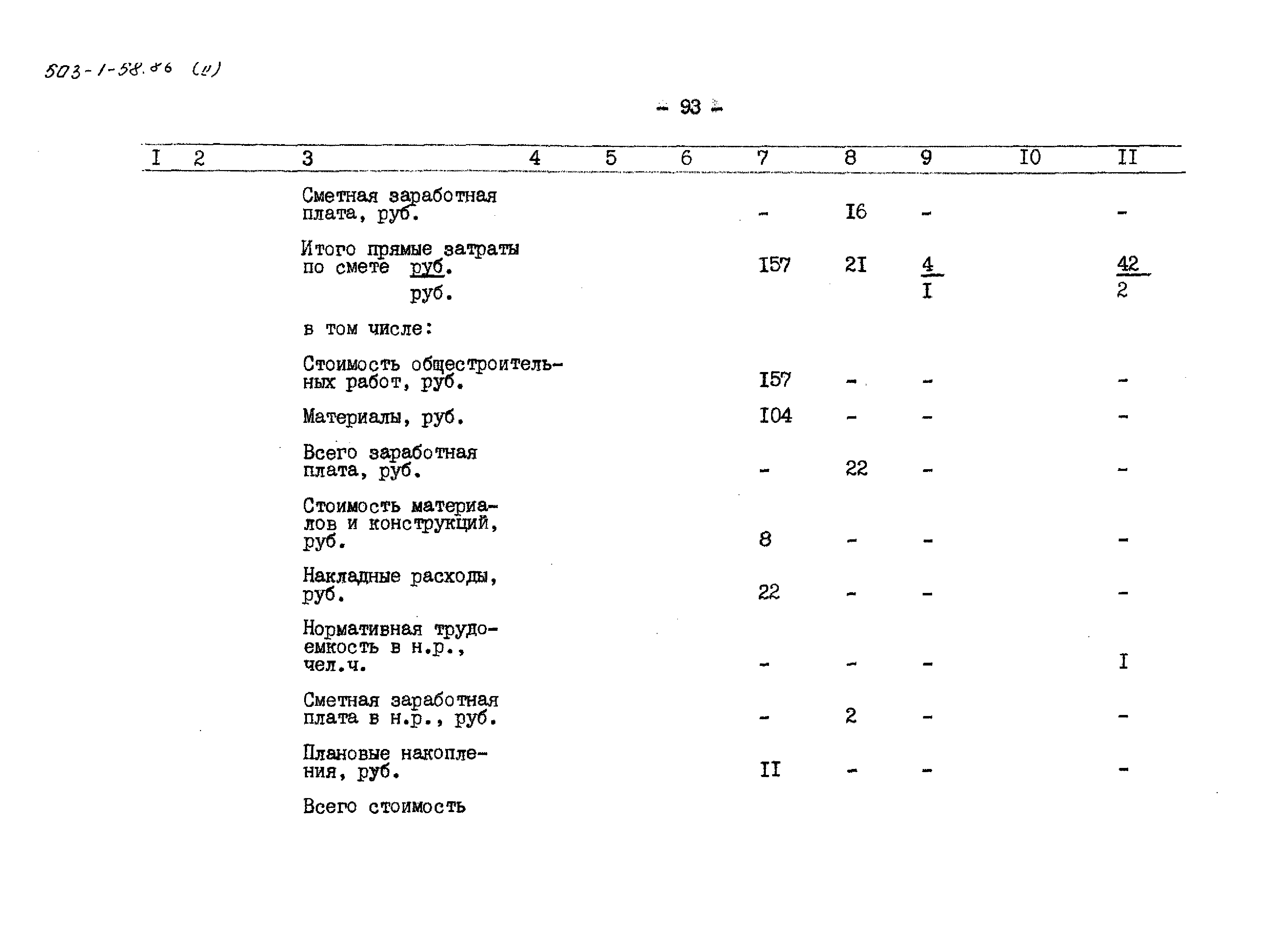 Типовой проект 503-1-58.86
