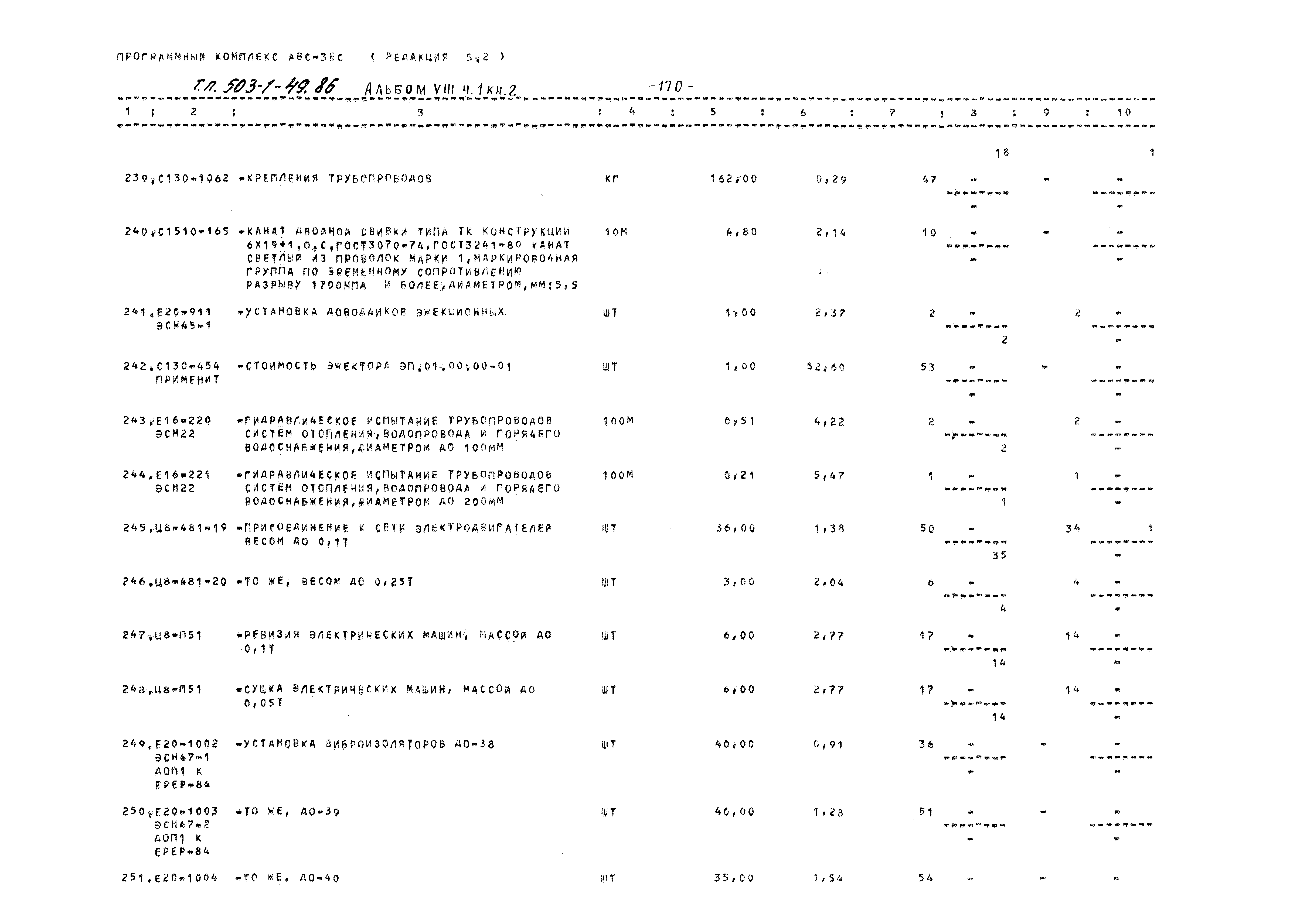 Типовой проект 503-1-49.86