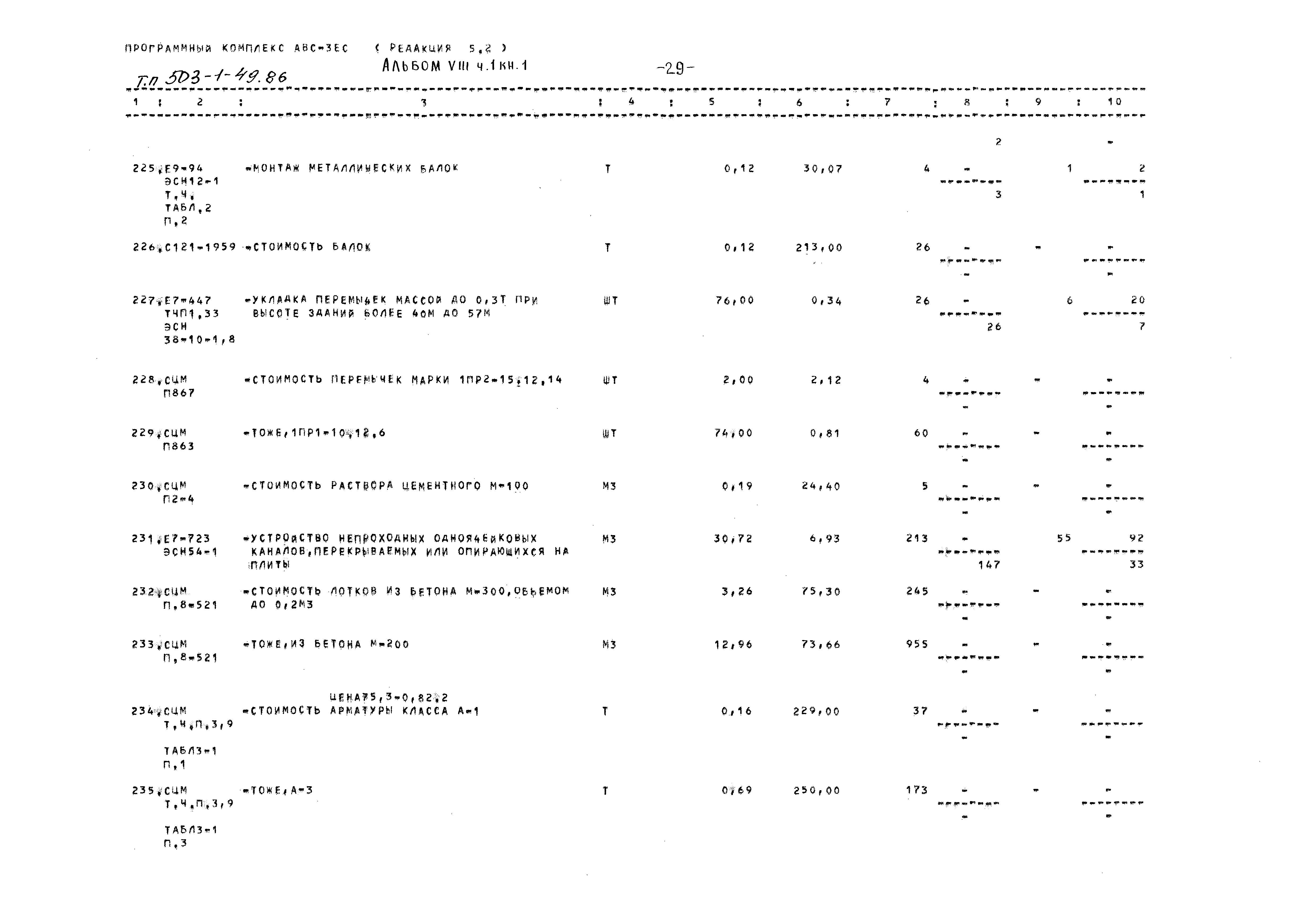 Типовой проект 503-1-49.86