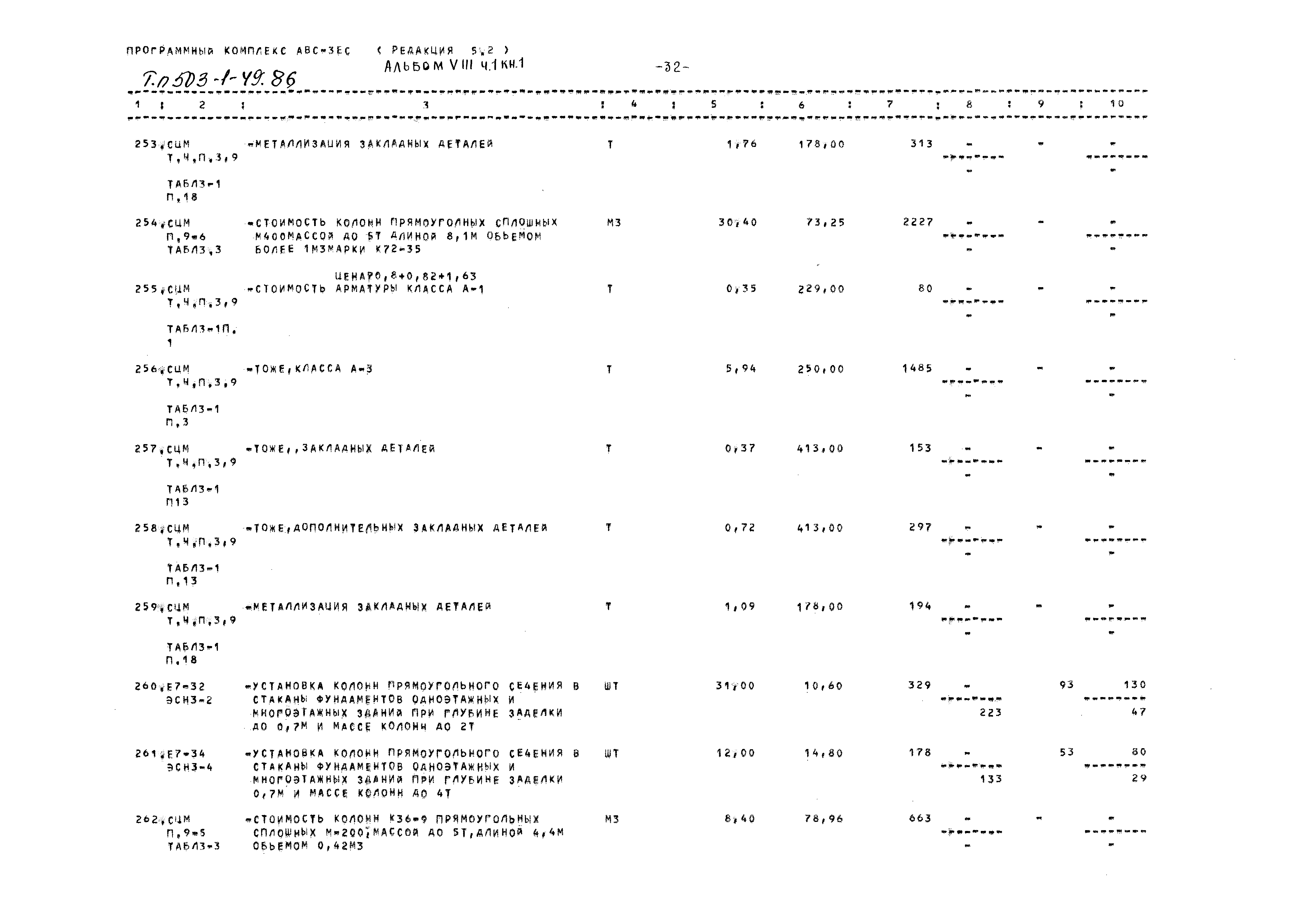 Типовой проект 503-1-49.86